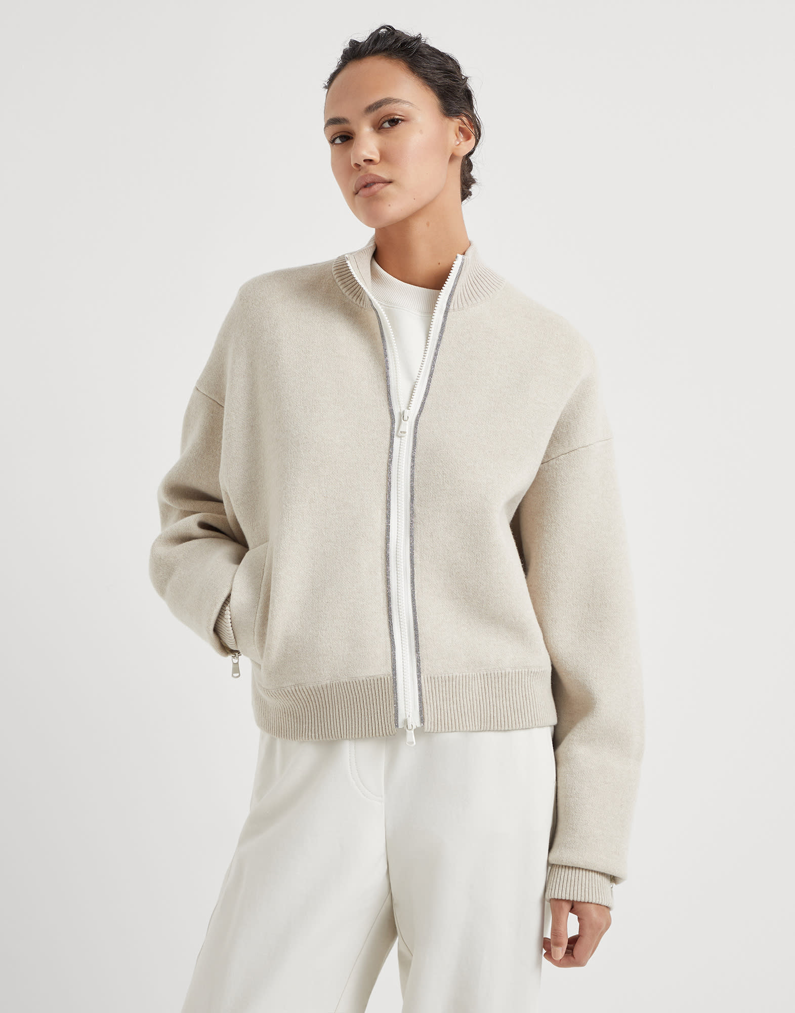 Double-knit outerwear