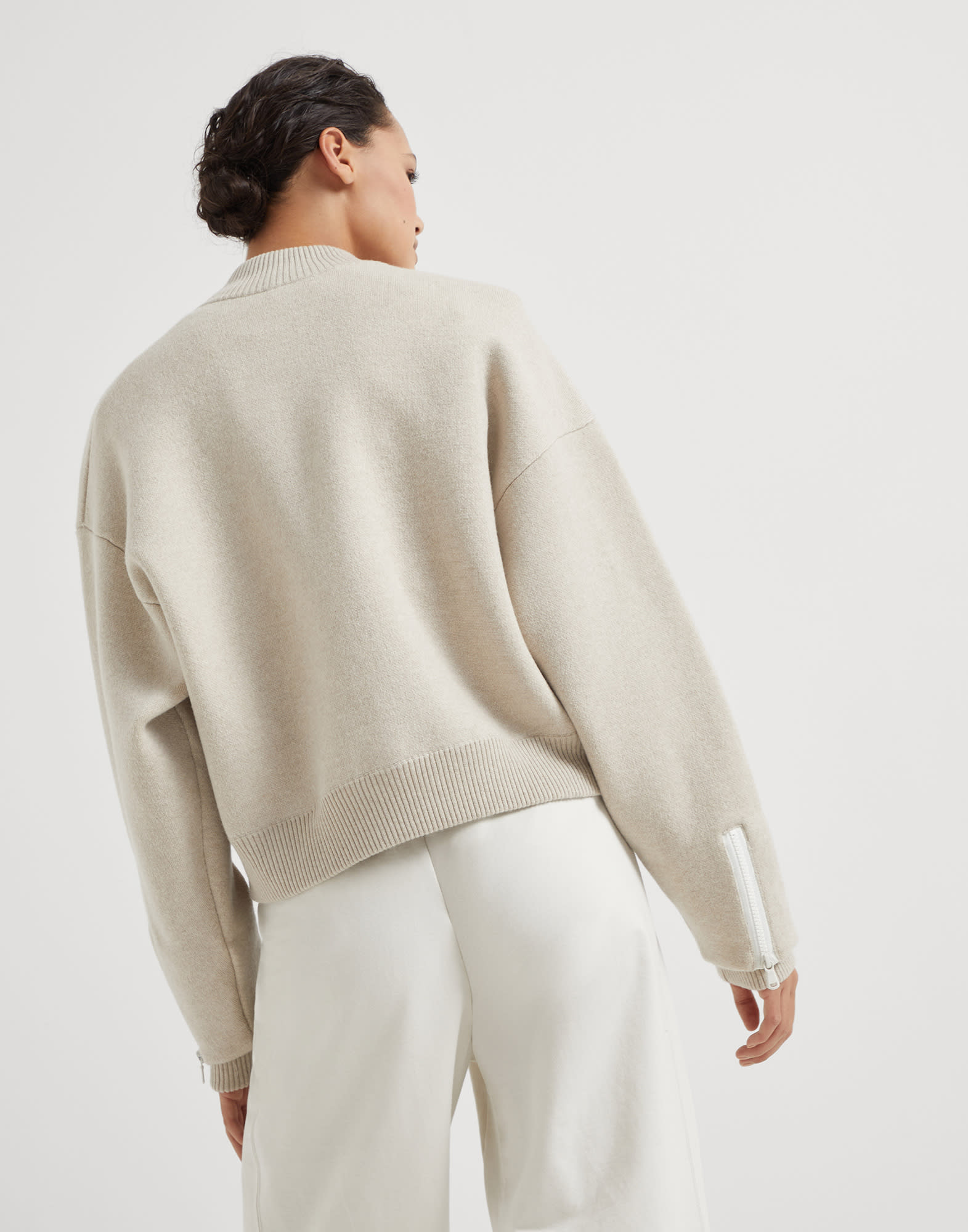 Double-knit outerwear (242M12119416CHY49) for Woman