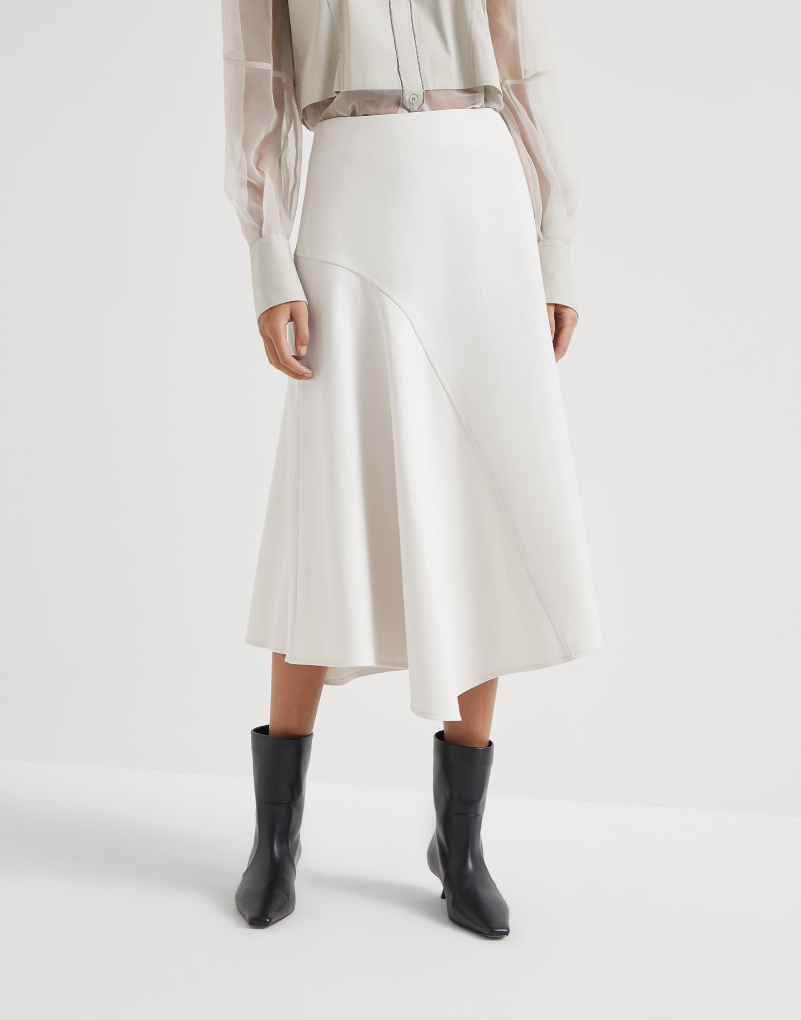 Asymmetric skirt Snow Woman -
                        Brunello Cucinelli
                    