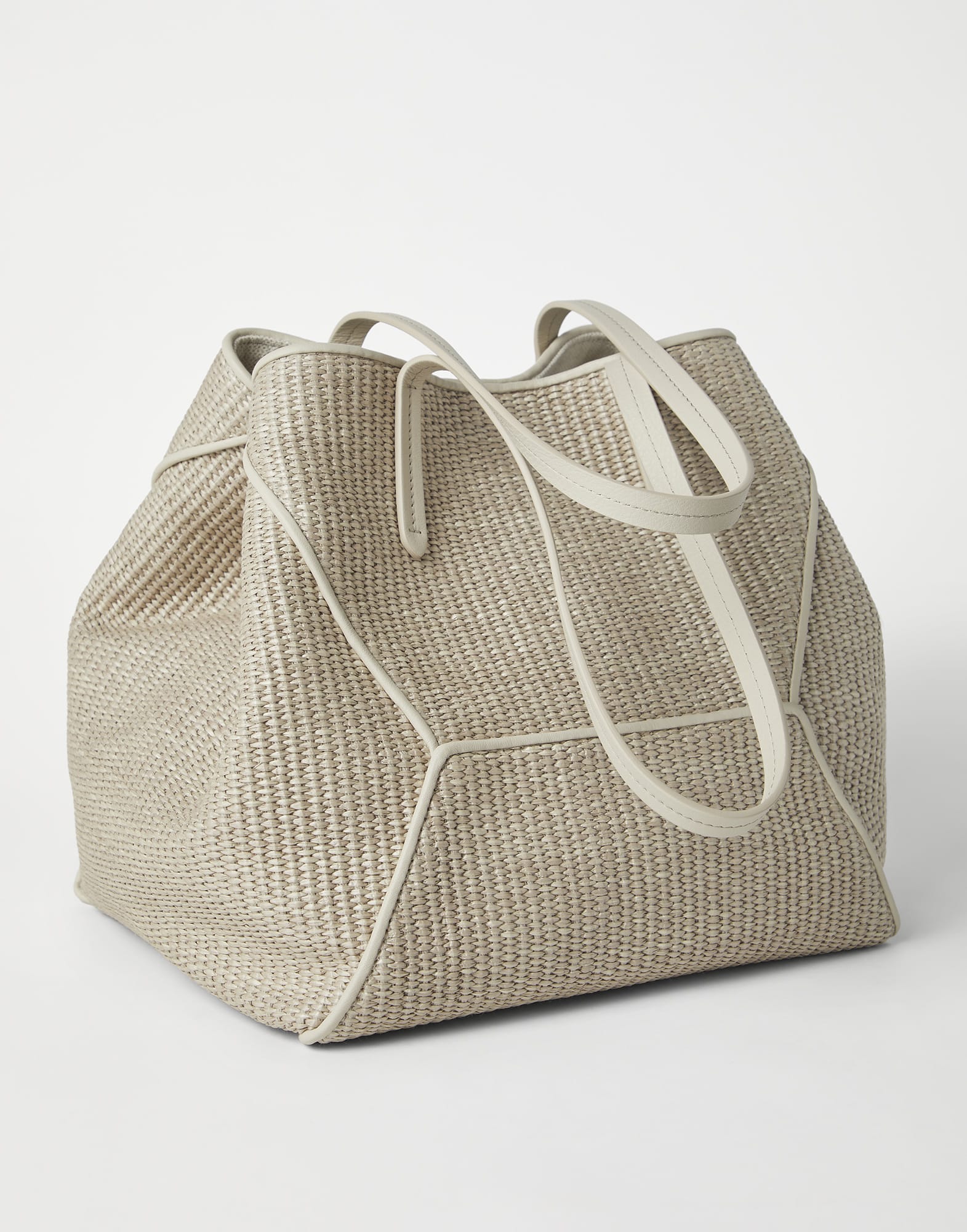 Shopper bag Beige Woman - Brunello Cucinelli