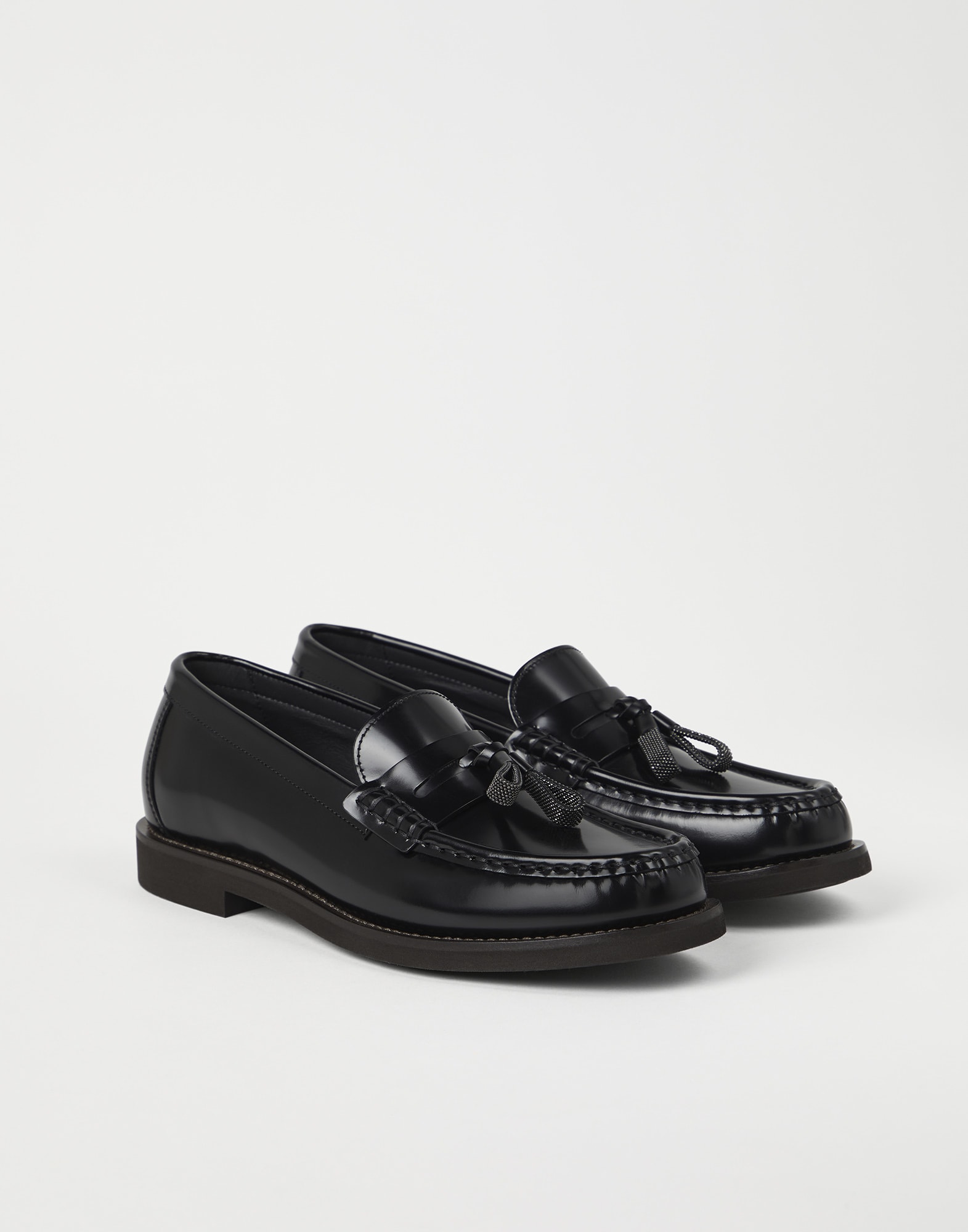 Calfskin penny loafers