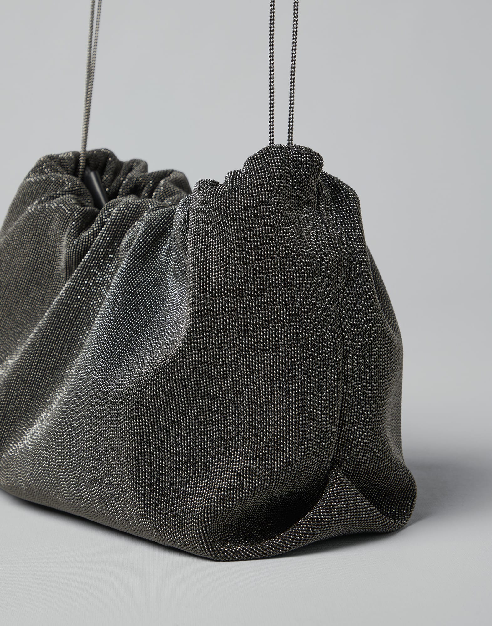 Precious bag Lignite Grey Woman - Brunello Cucinelli