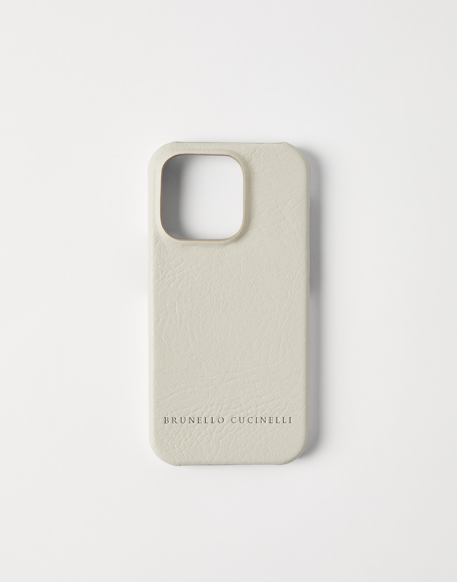 Hülle für iPhone 14 pro max Milch Lifestyle - Brunello Cucinelli