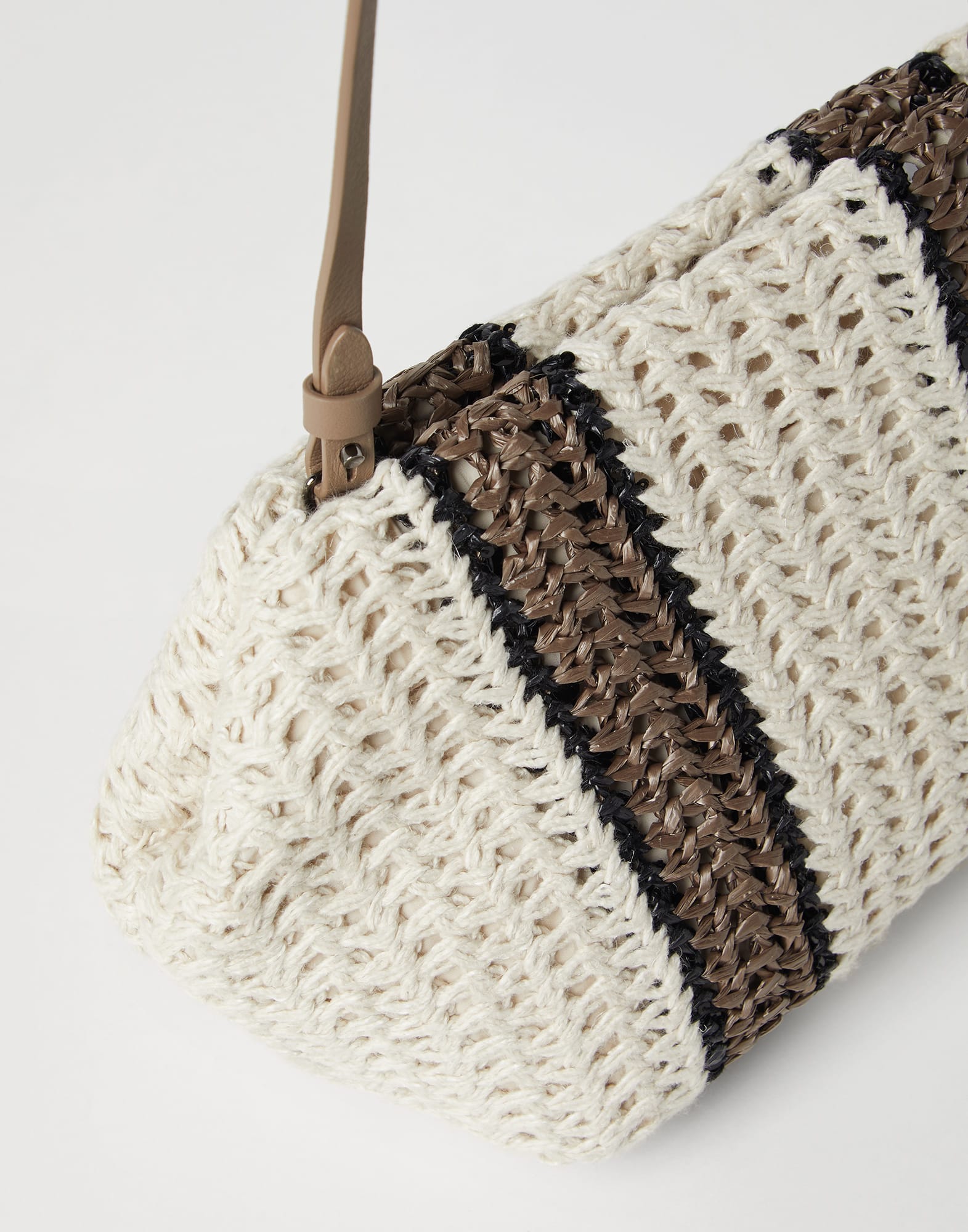 Knitted bag White Woman - Brunello Cucinelli