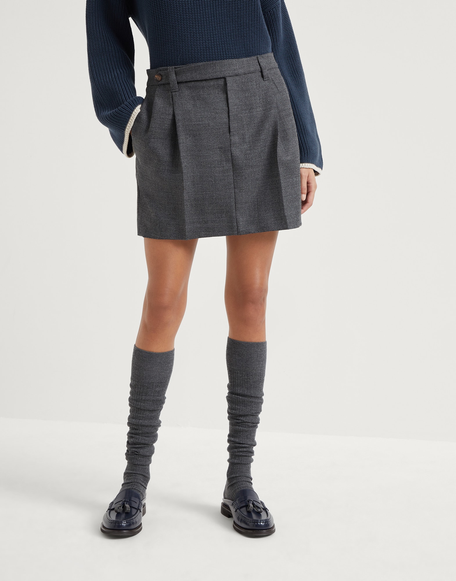 Sartorial Mini skirt
