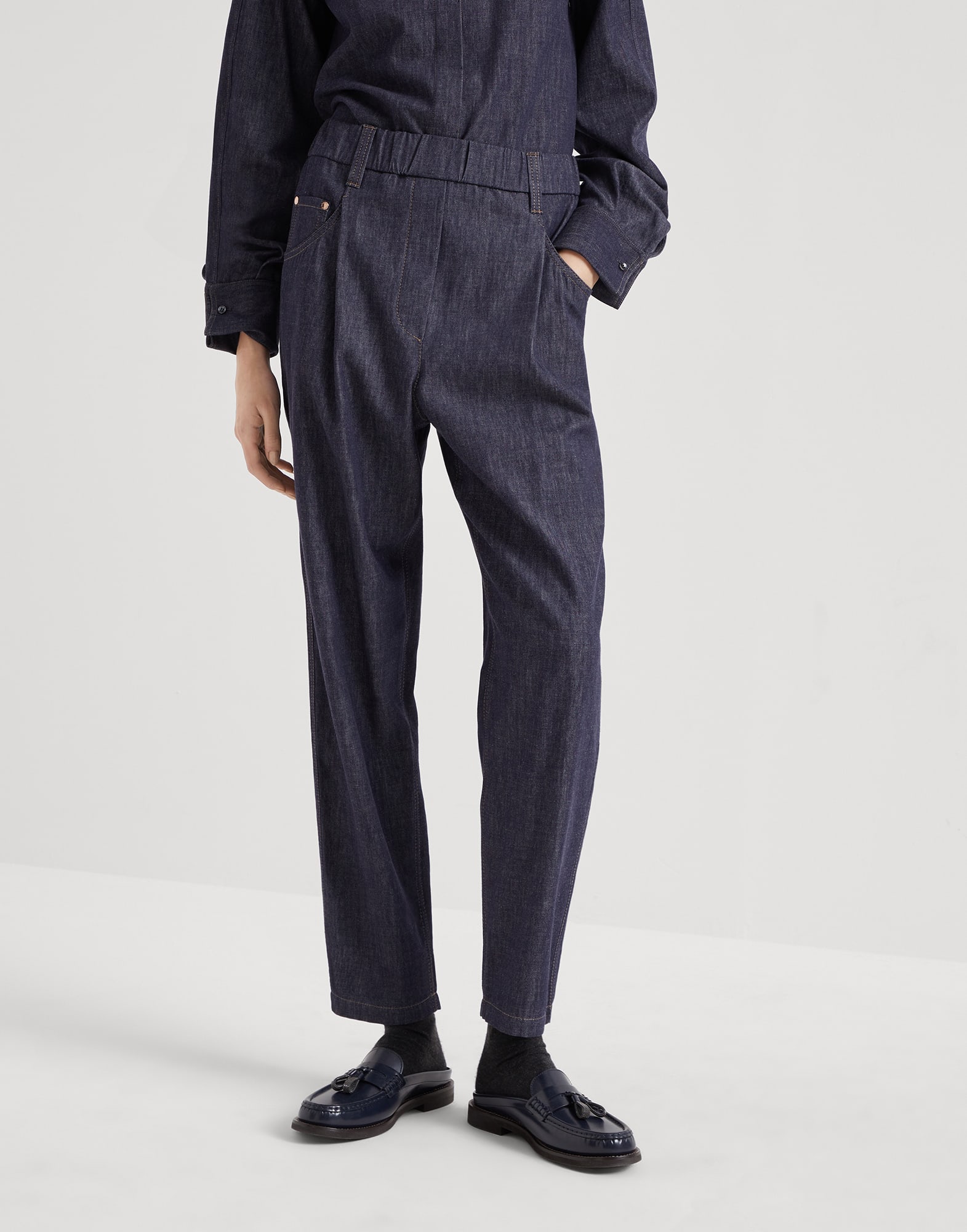 Five-pocket Track trousers