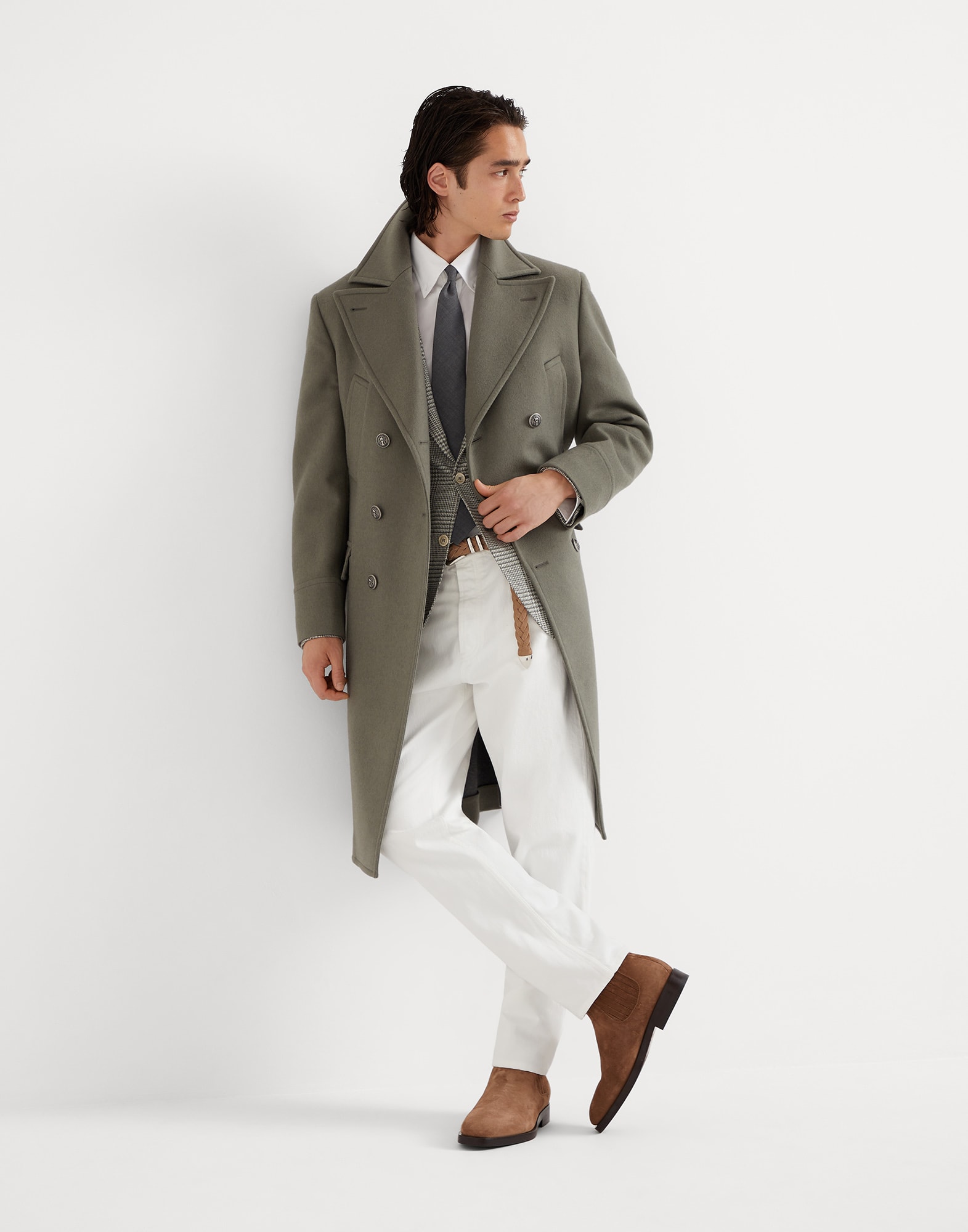 Iconic fit five-pocket trousers