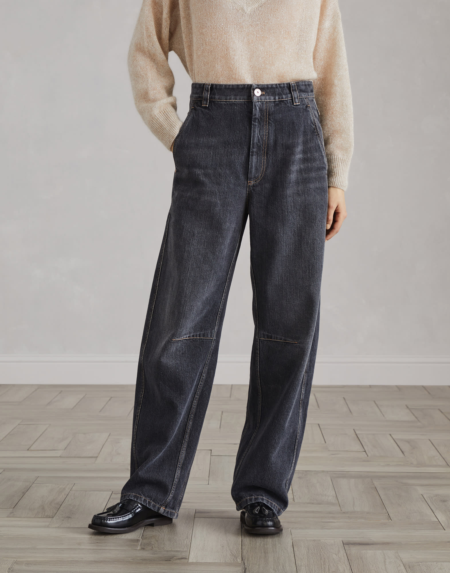 Soft Curved trousers