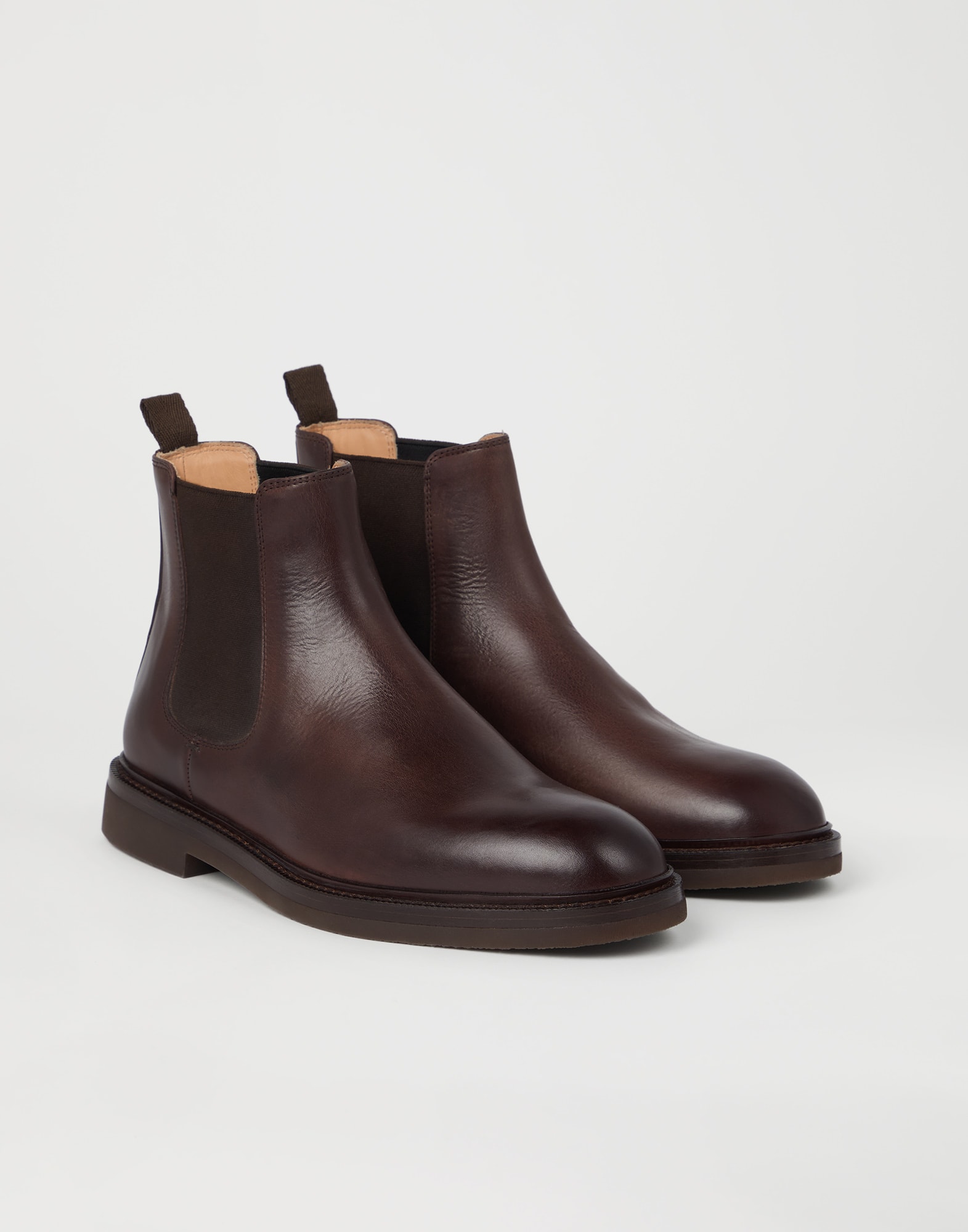 Calfskin Chelsea boots