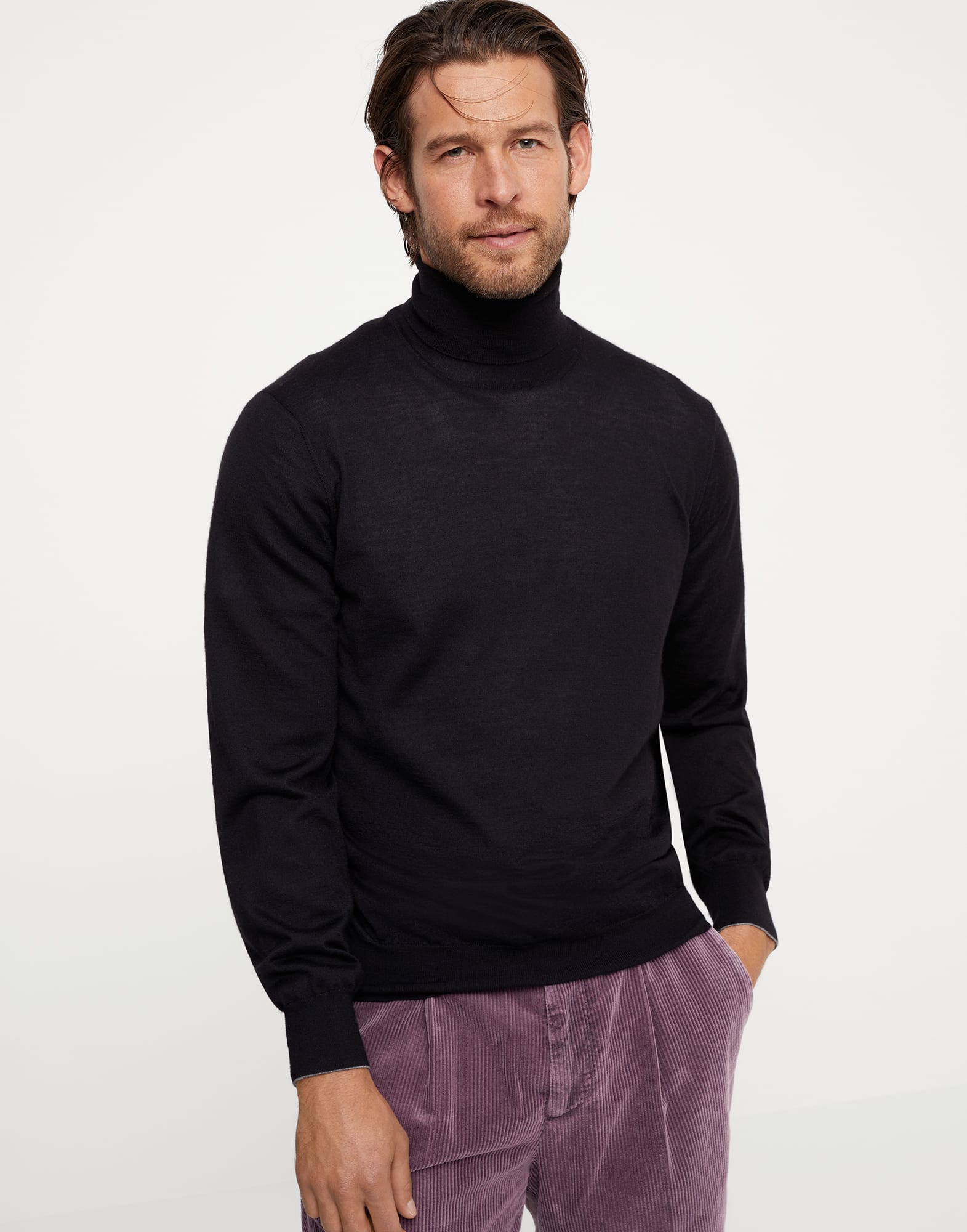 Russell Maglietta Uomo Heavyweight – 100% Cotone Pettinato, Bianca, Taglia L