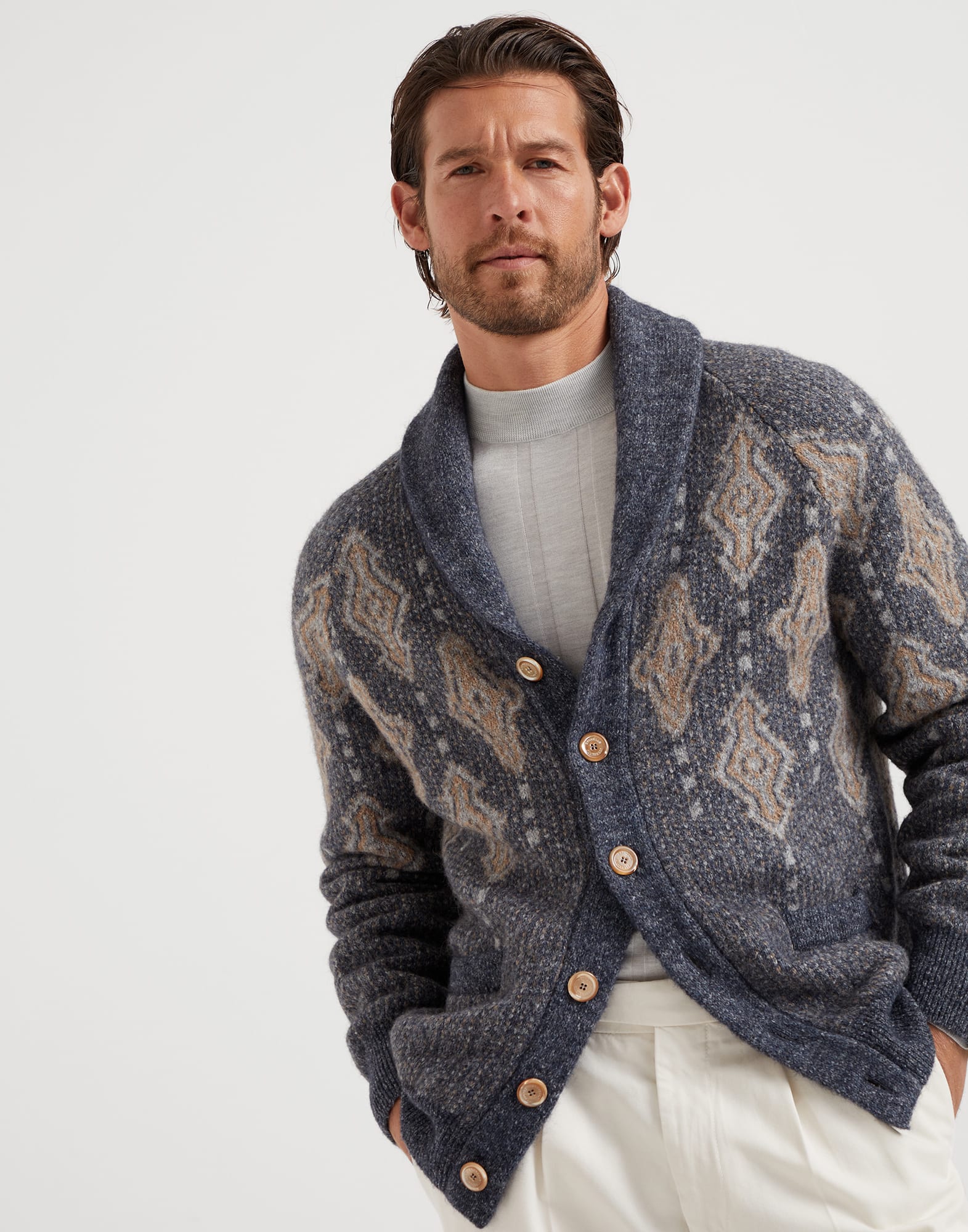 BRUNELLO CUCINELLI カーディガン シアー ニット ブルネロ ブルネロクチネリカーディガン