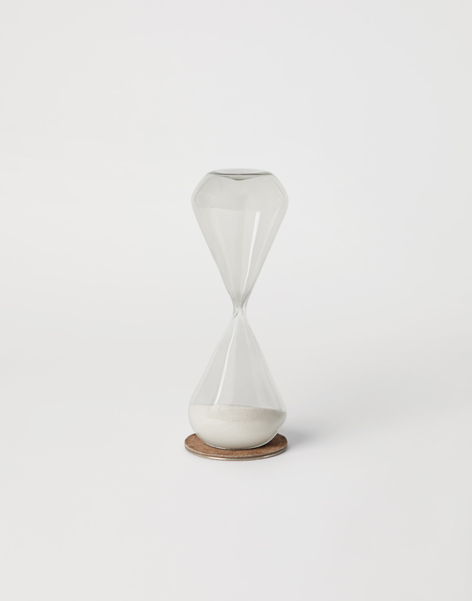 Geometric hourglass White Lifestyle -
                        Brunello Cucinelli
                    