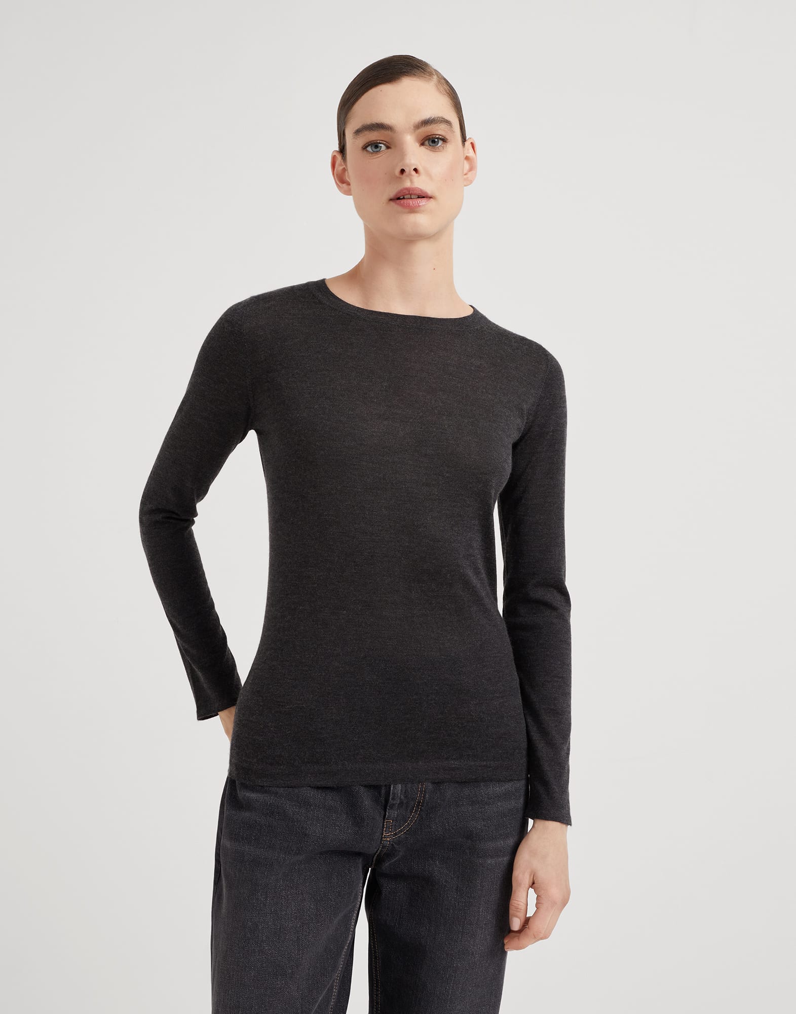 Cashmere and silk sweater 2025