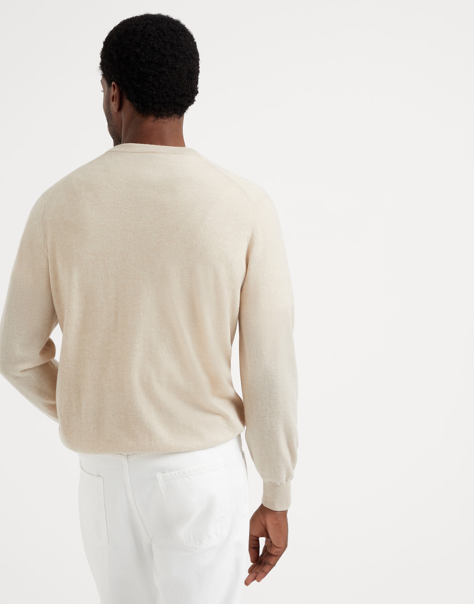 Cashmere Lithe yarn sweater (242M2Q00162CG21710) for Man Cashmere Lithe yarn sweater (242M2Q00162CG21710) for Man