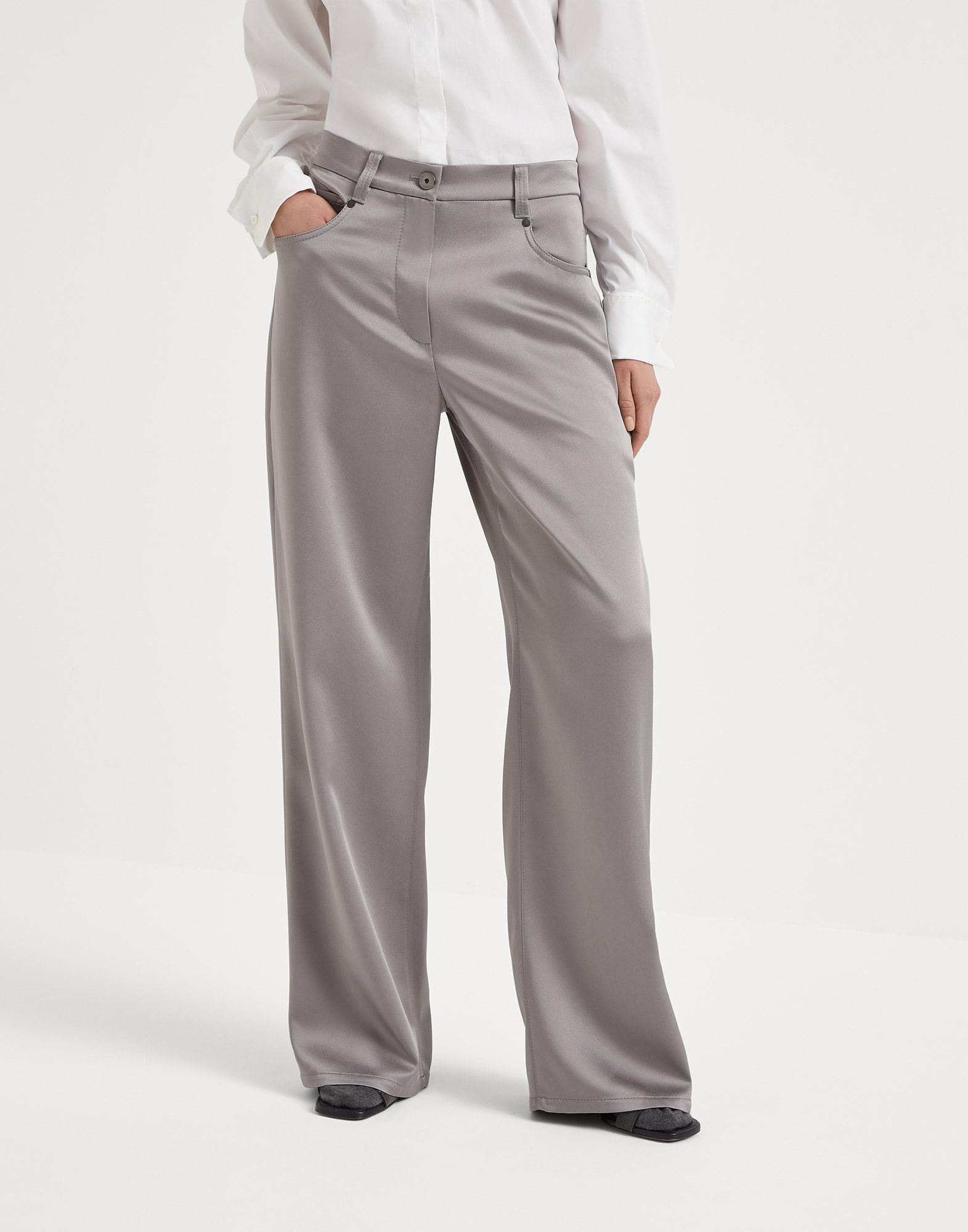 Five-pocket Wide trousers