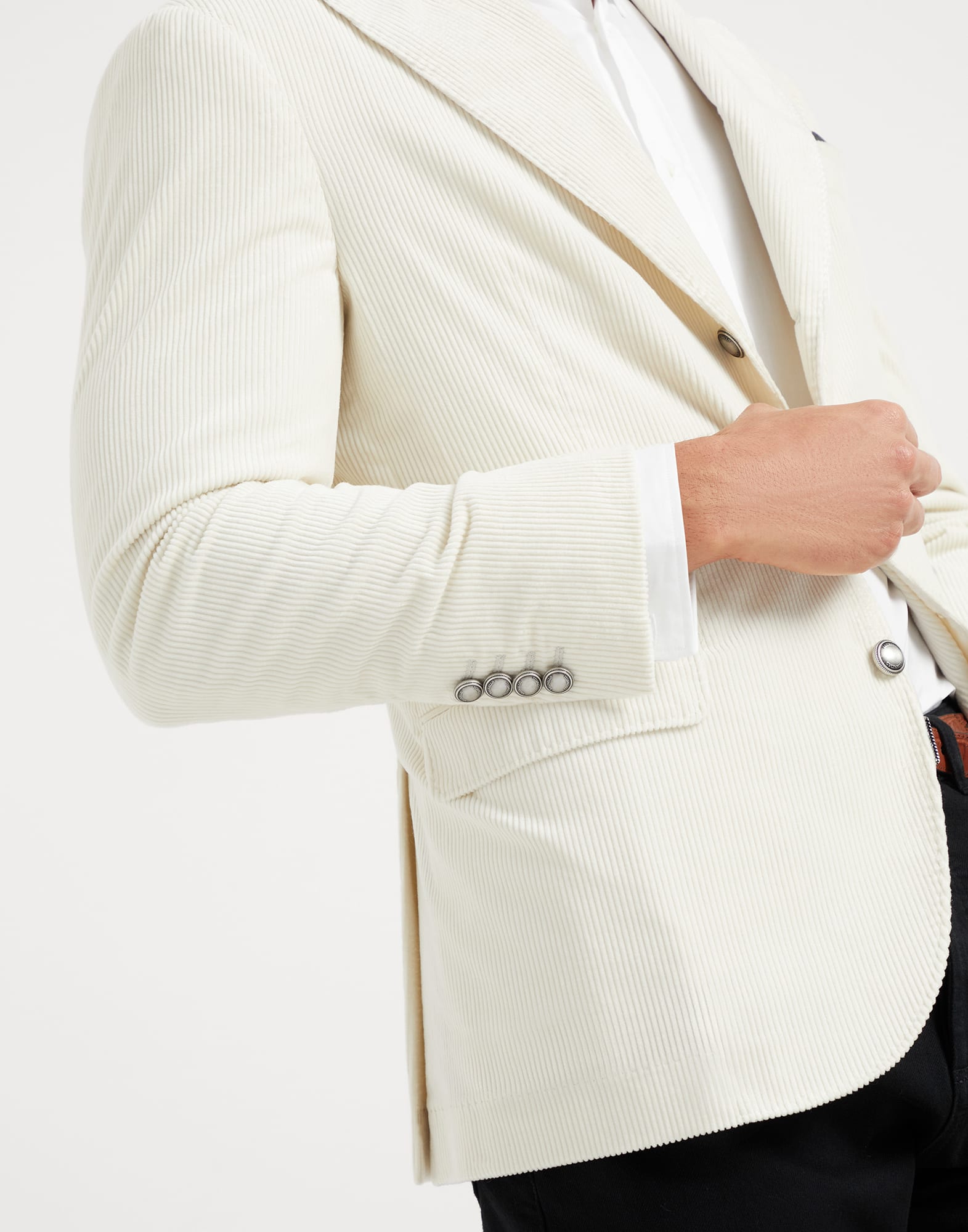 White corduroy blazer cheap