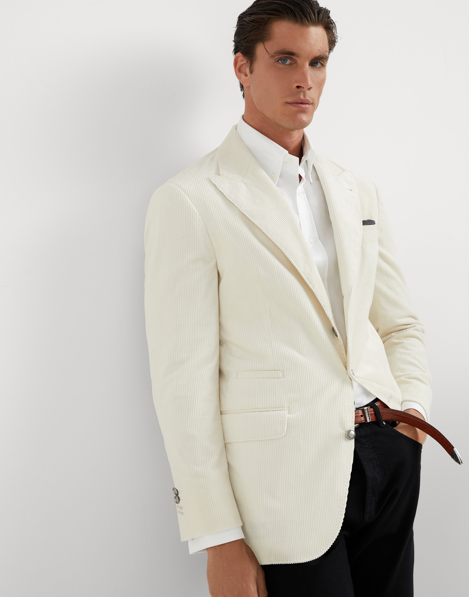 コーデュロイ ジャケット (242MY4757BFDJC2457) for メンズ | Brunello Cucinelli