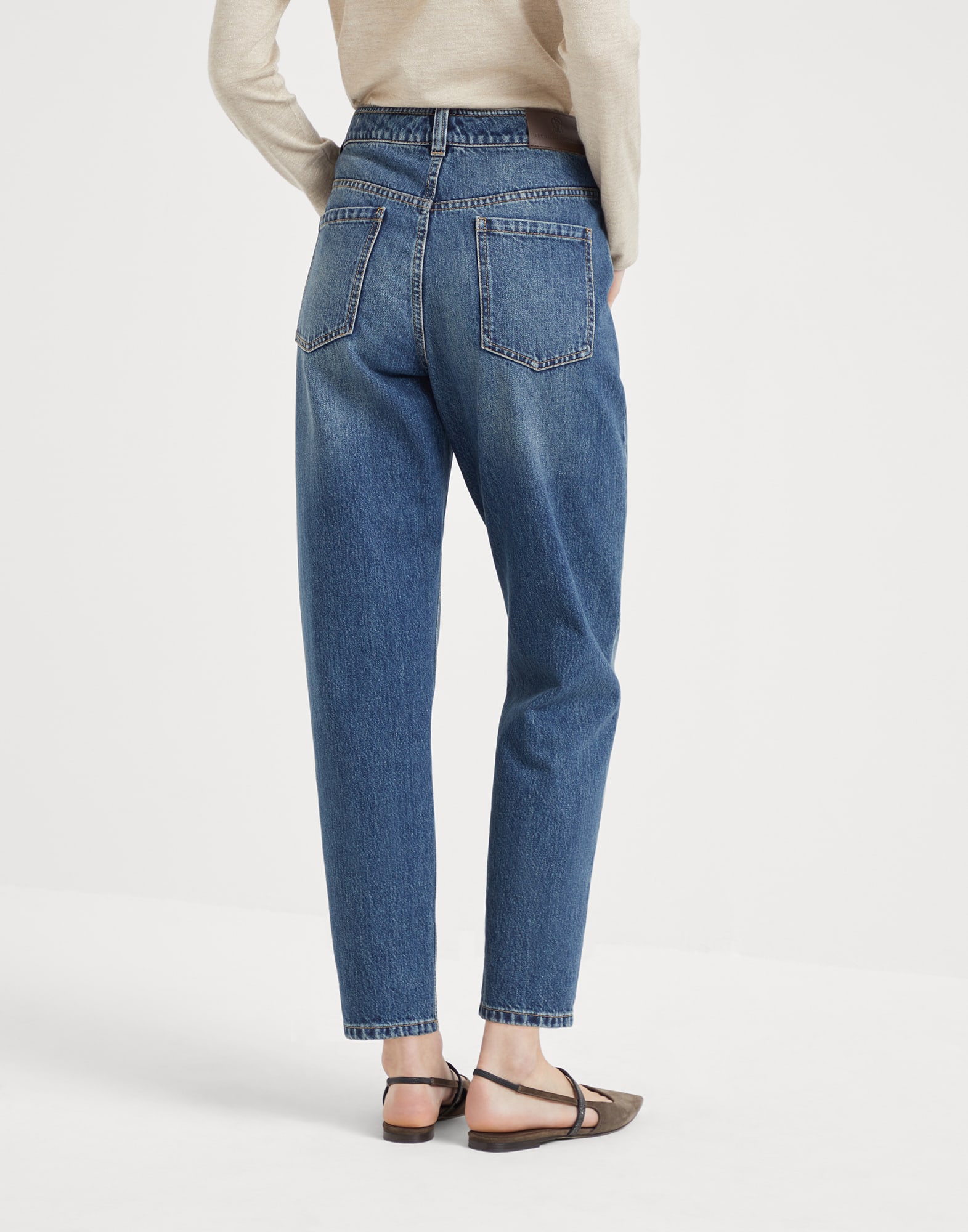 Denim Baggy trousers
