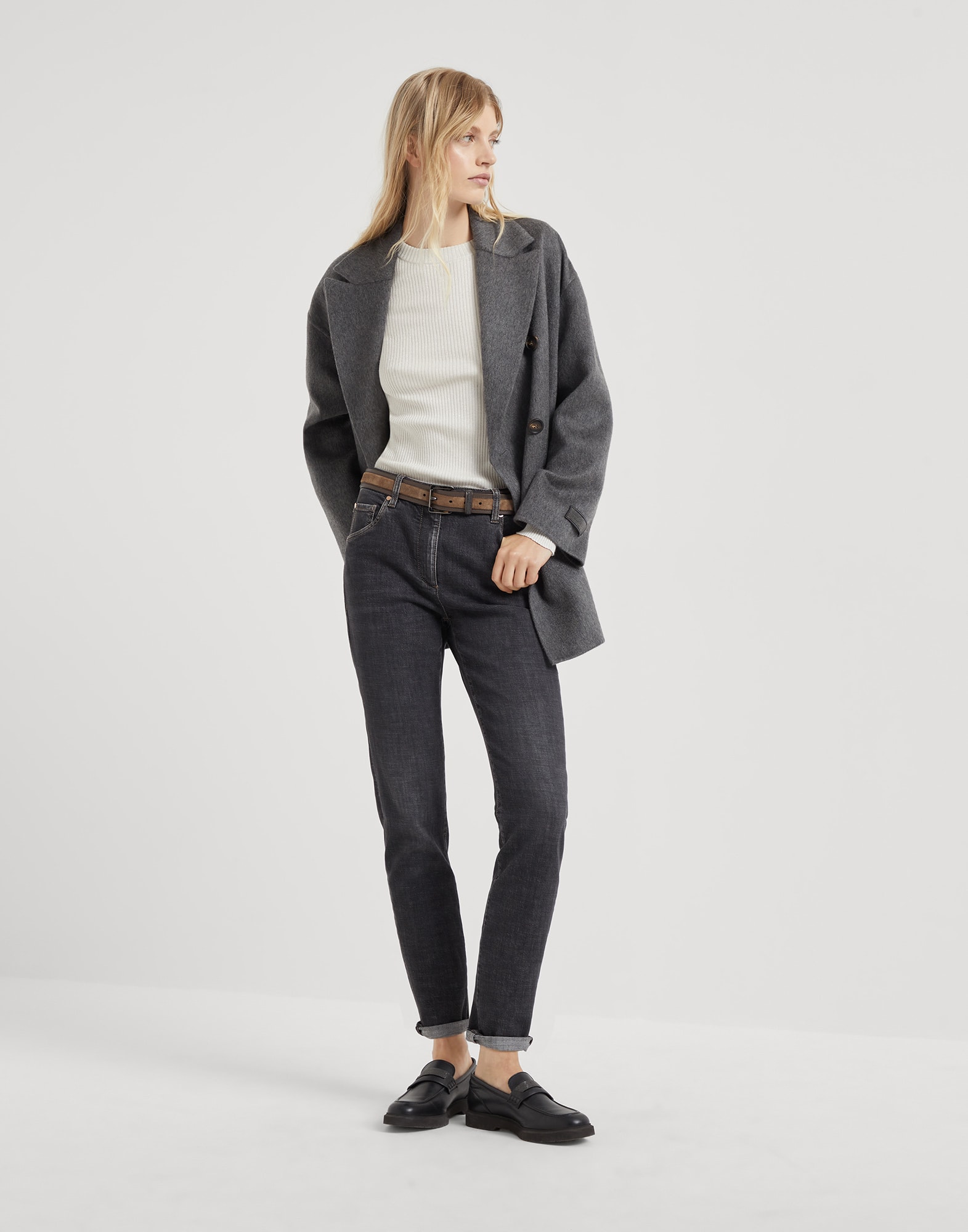 Hand-finished Caban jacket
