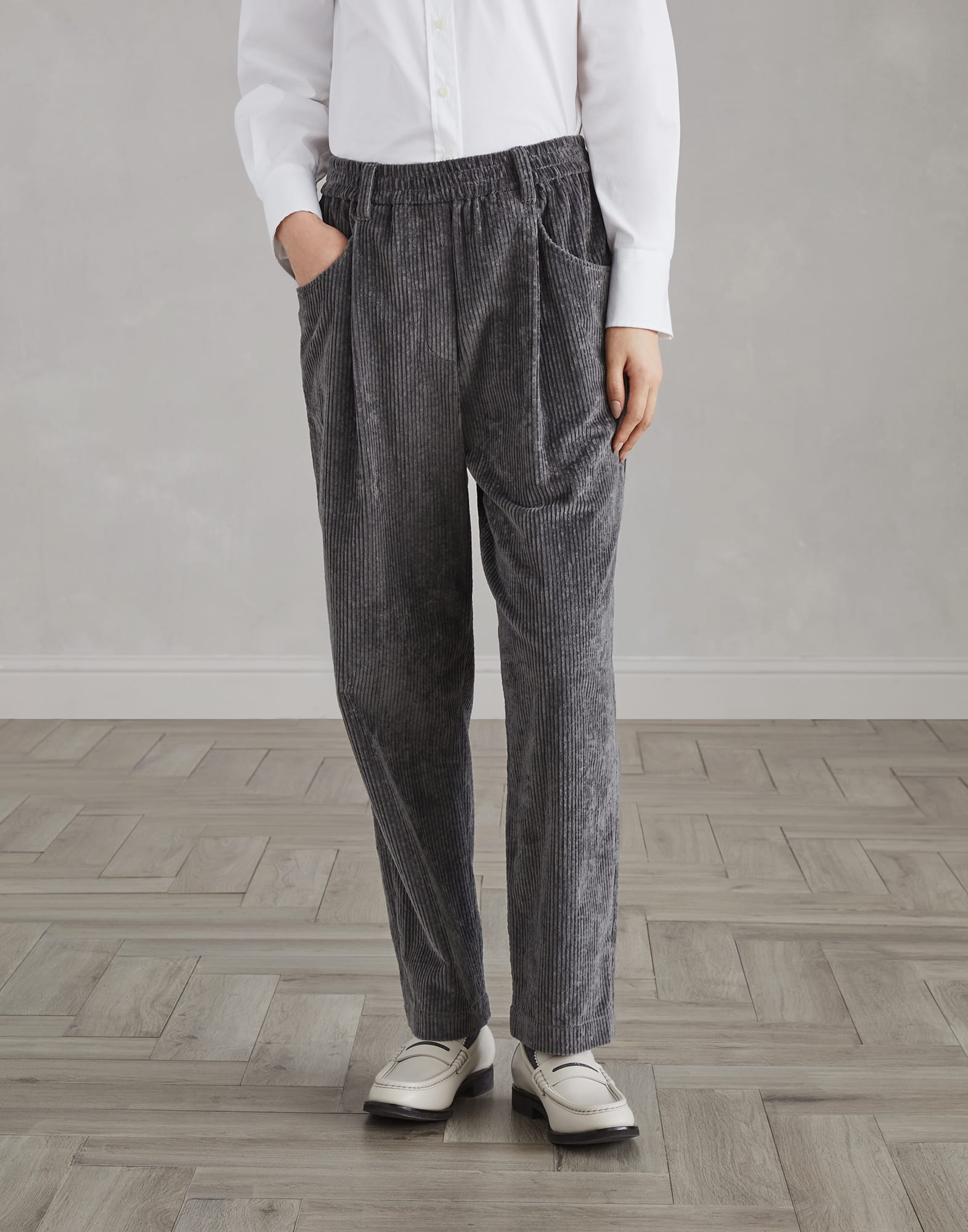 Corduroy Baggy trousers