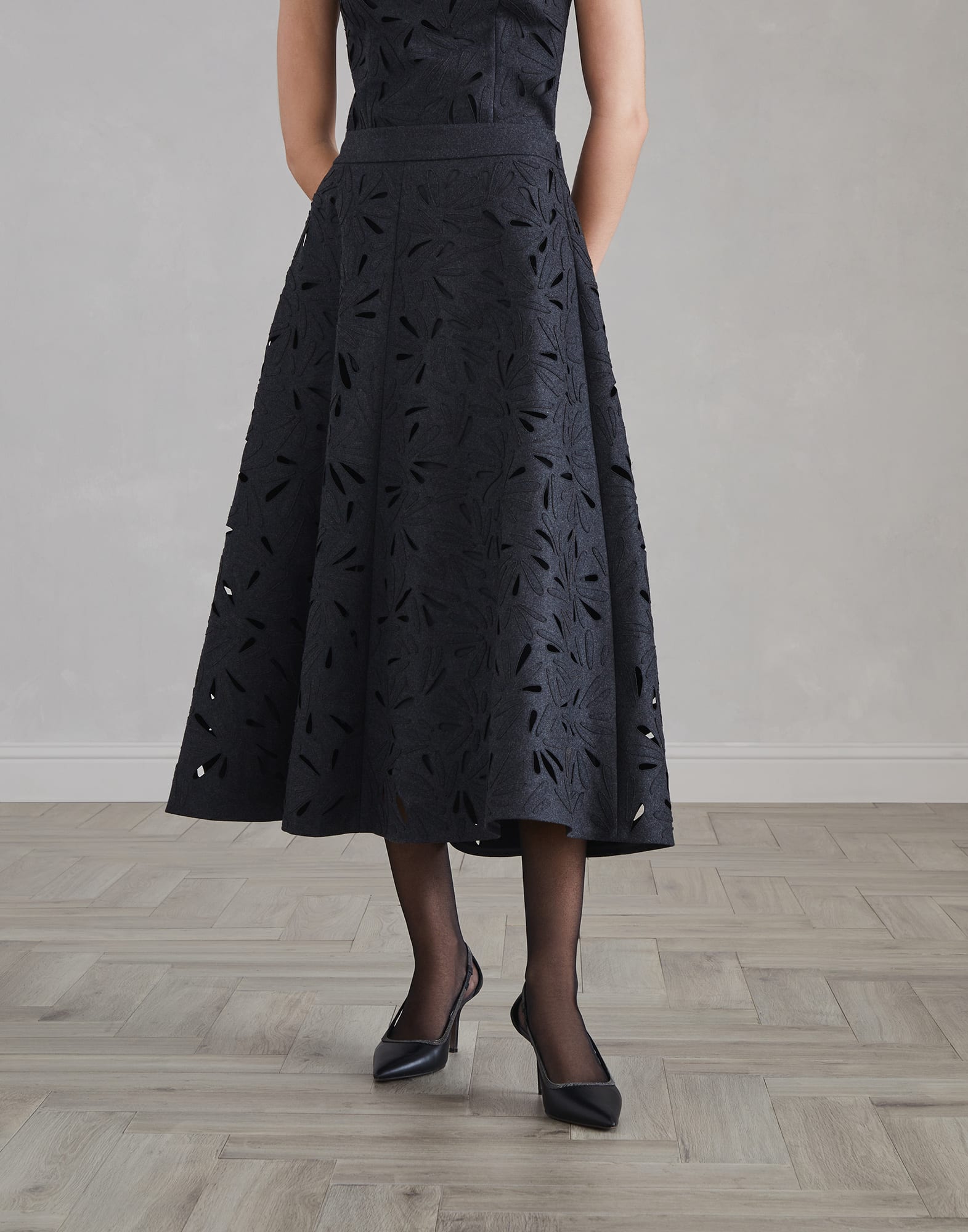 Flannel circle skirt clearance