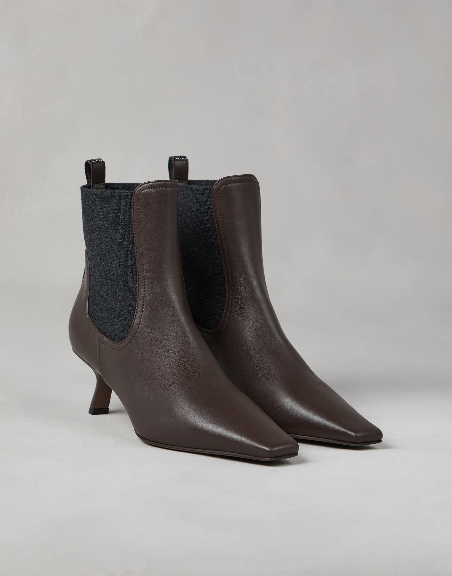 Nappa ankle boots