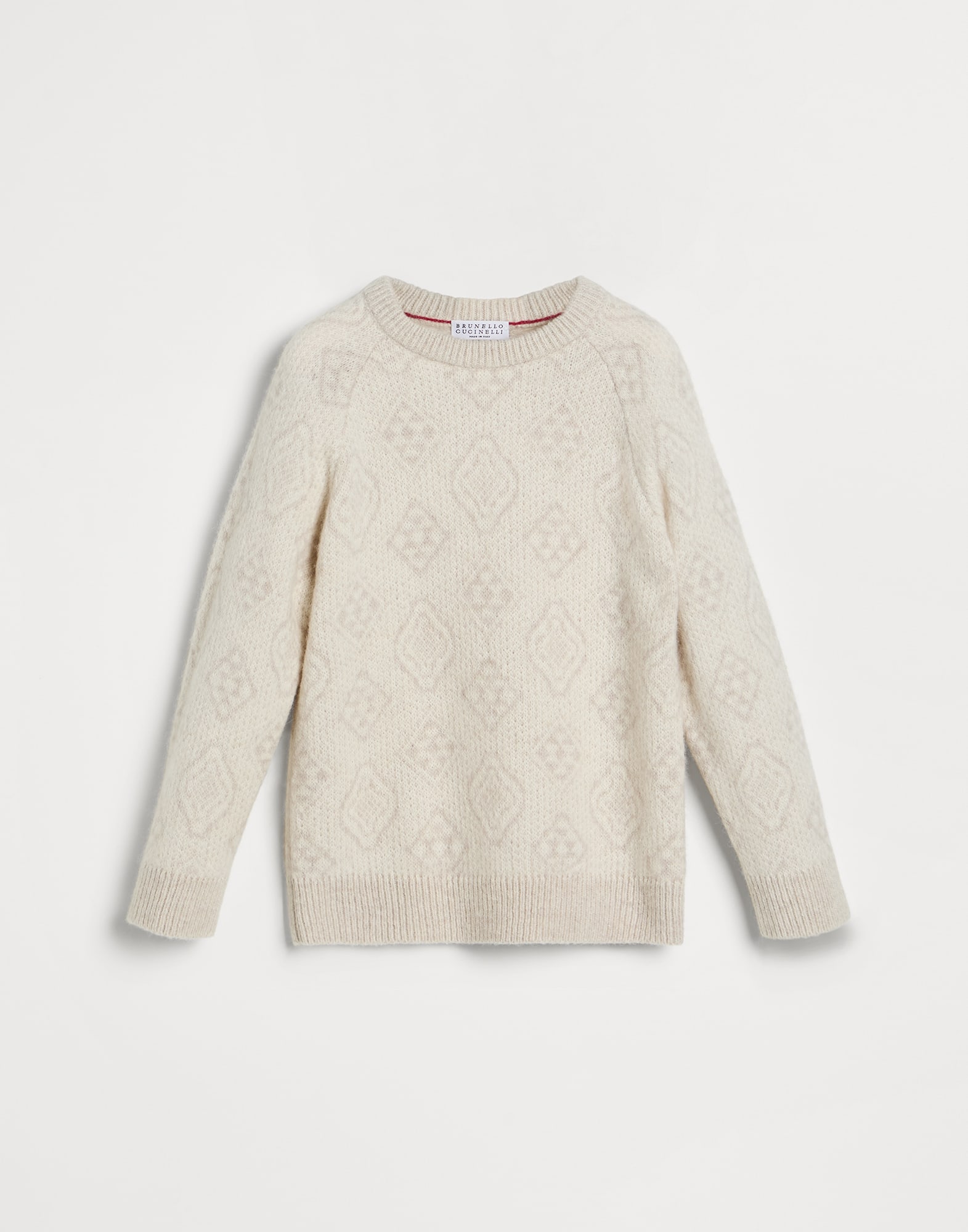 Geometric Jacquard sweater