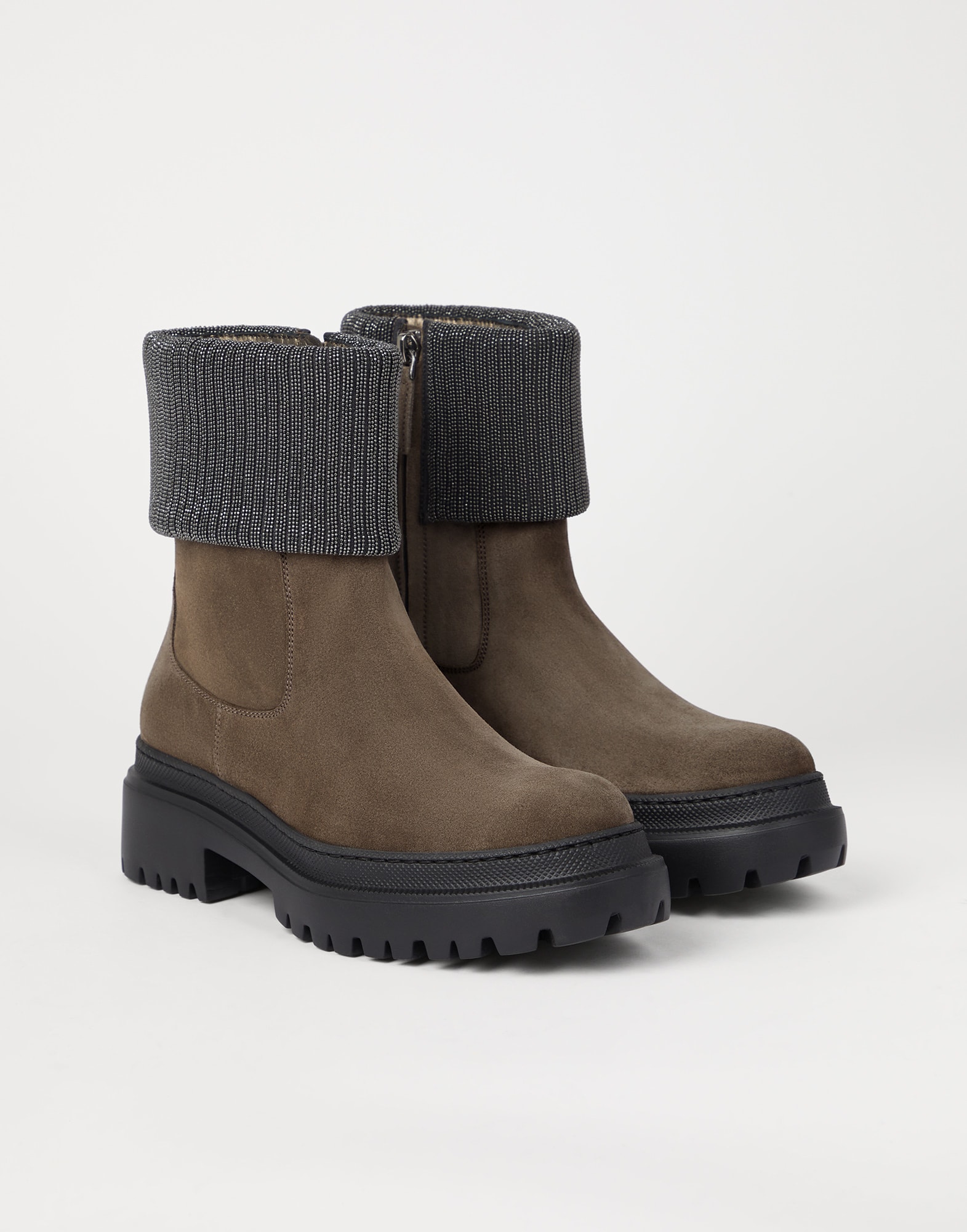 Suede Chelsea boots