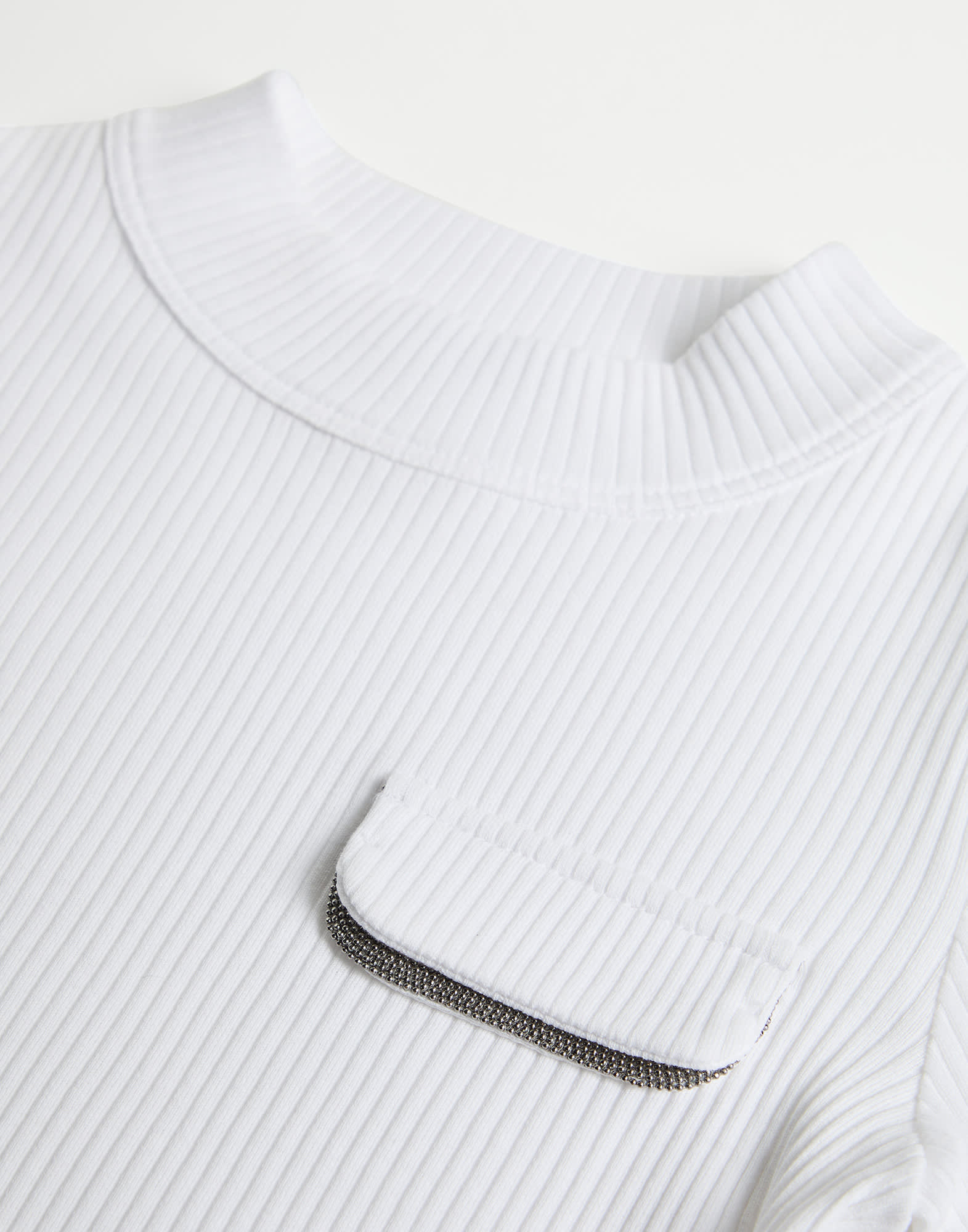 低価格 Ribbed jersey T-shirt (242BH990T448C39005) for Girls 小物