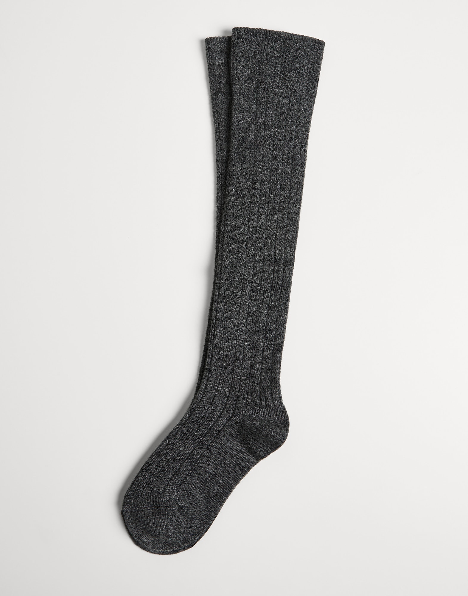 Knit knee length socks