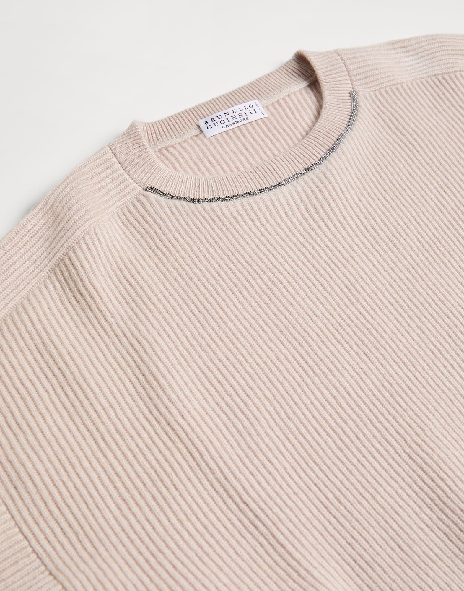 イングリッシュリブ セーター (242B12M16200C960003) for ガールズ | Brunello Cucinelli