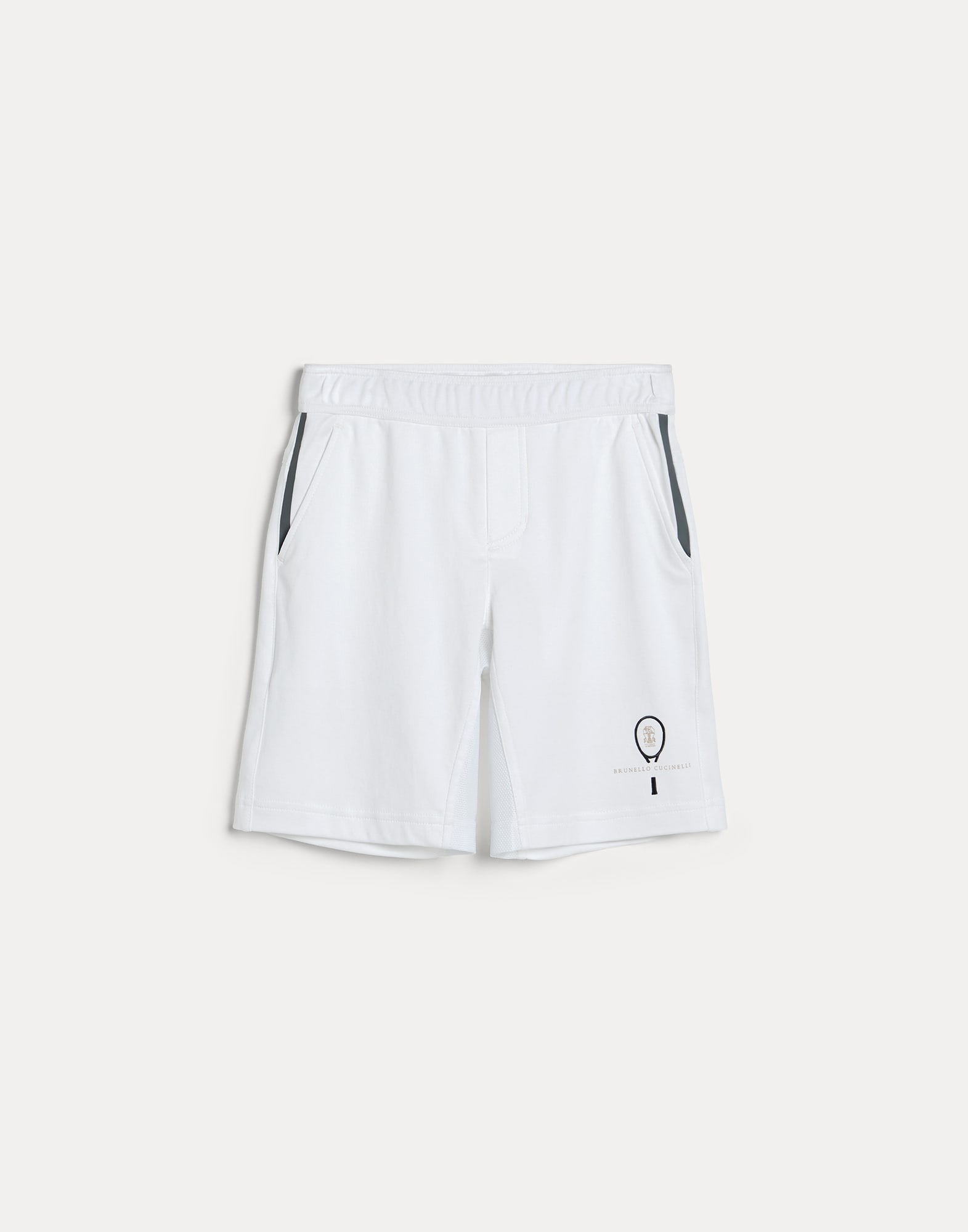 Bermuda shorts with Tennis logo