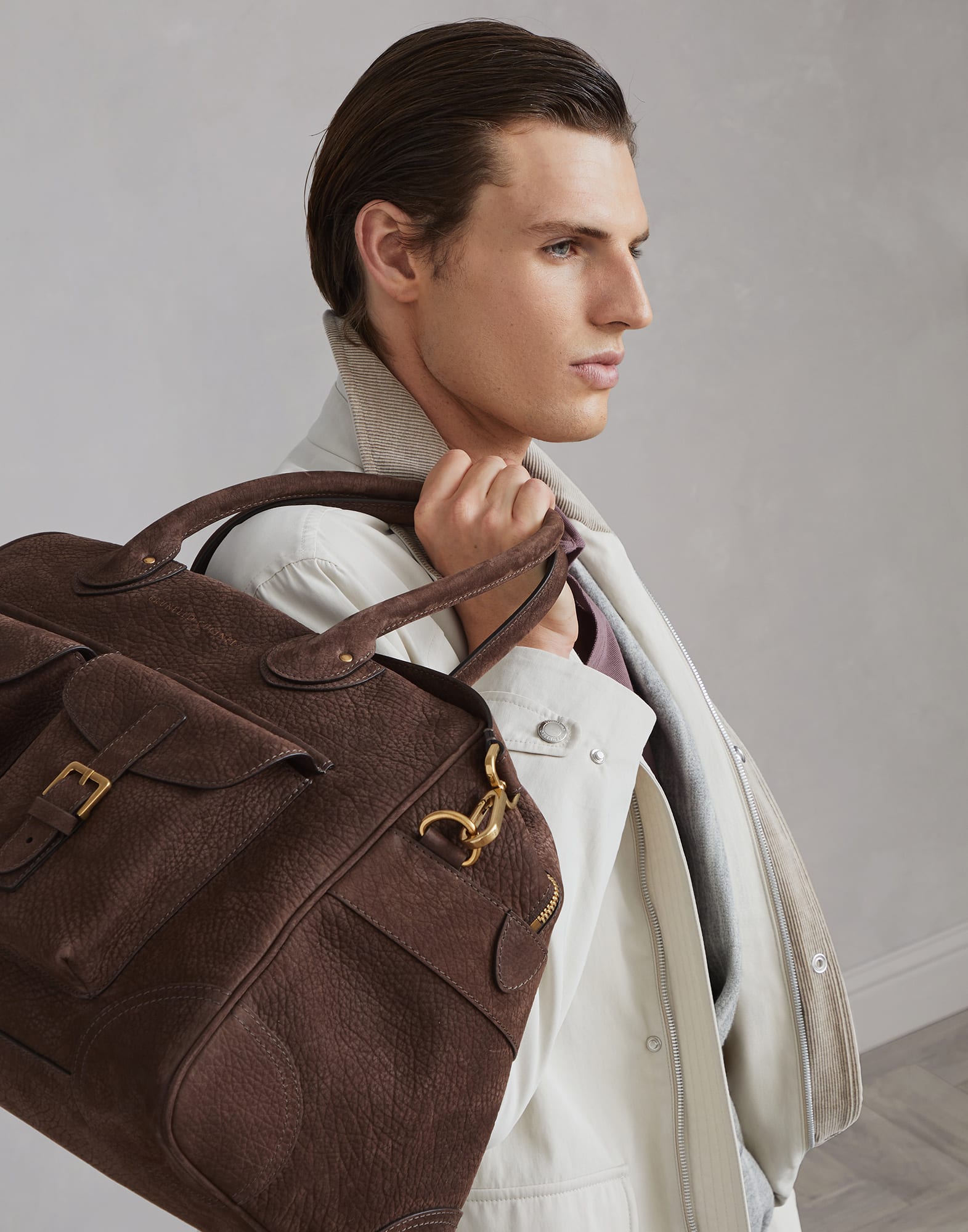 Weekender bag 242MBEPU428C1035 for Man Brunello Cucinelli