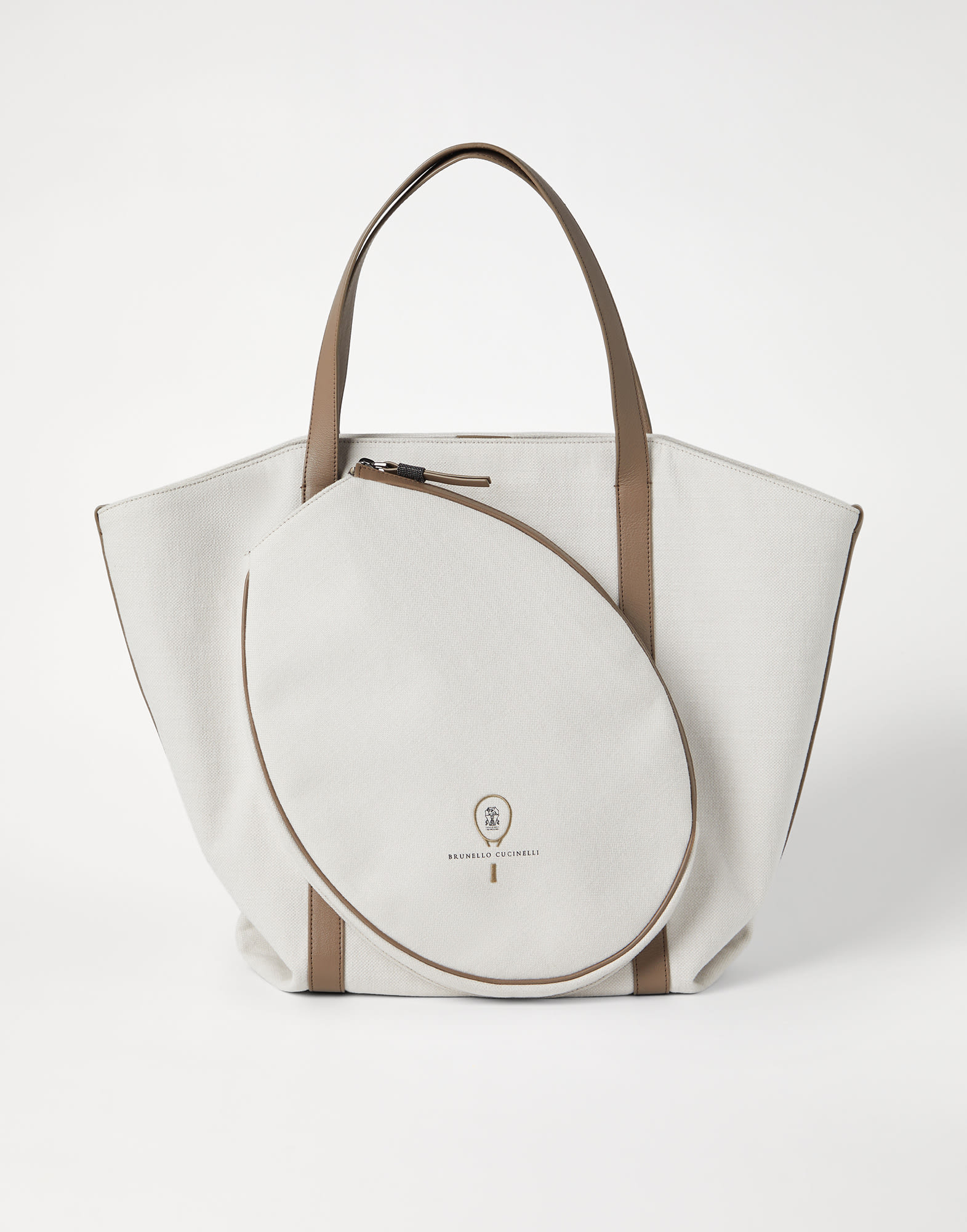 Tennis Tote bag 242ML858BT05CDR6601 for Lifestyle Brunello Cucinelli