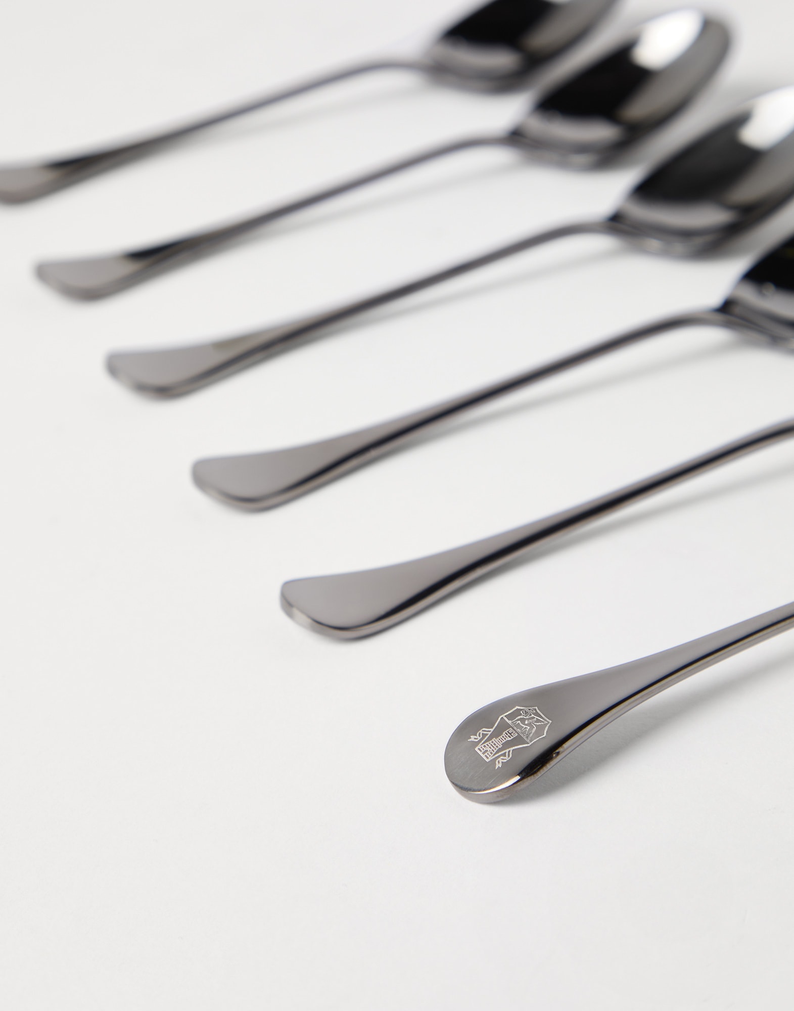 Set of teaspoons (242MLPOS1S001CCRO01) for Lifestyle | Brunello Cucinelli