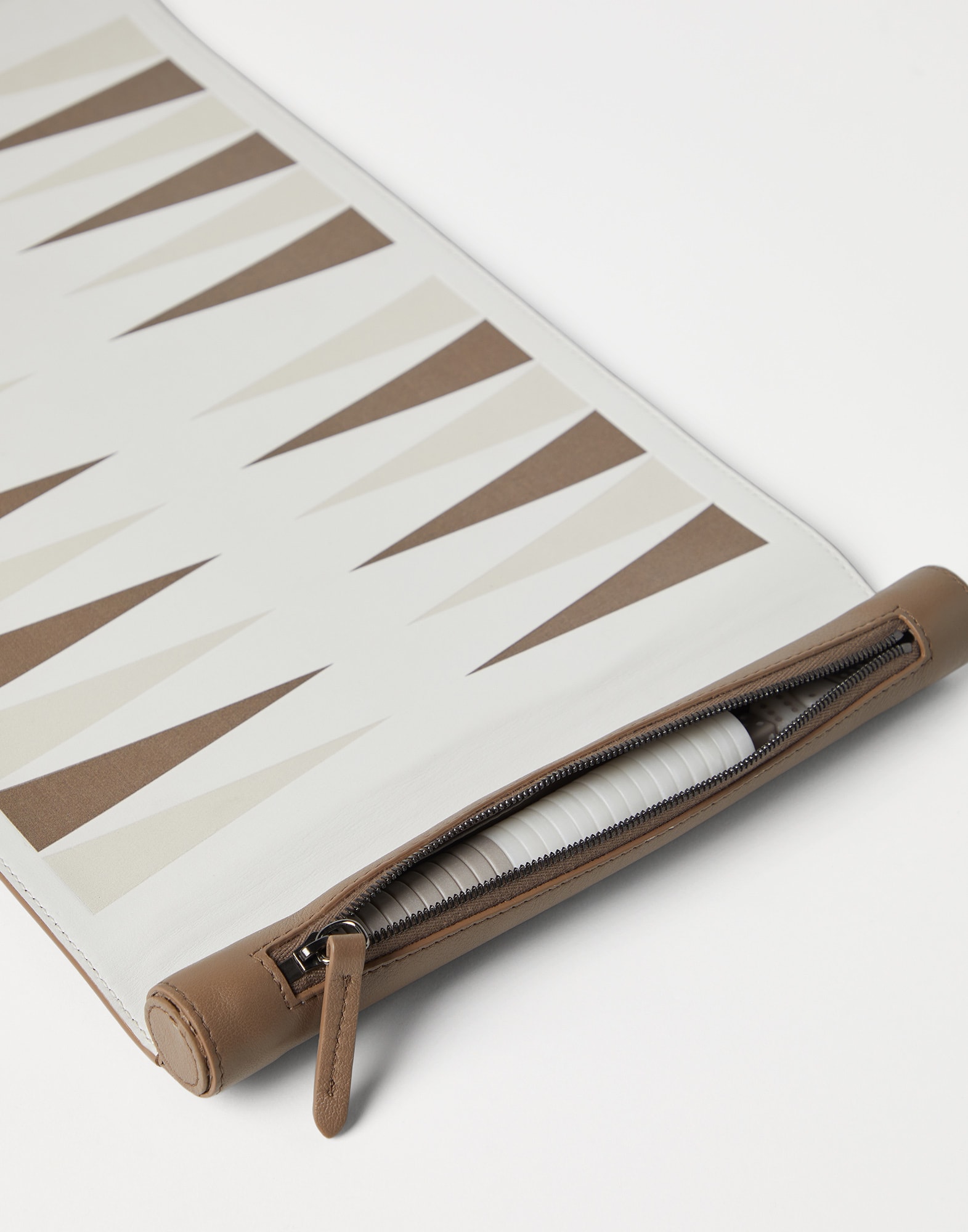 Set backgammon portatif Lait Lifestyle - Brunello Cucinelli