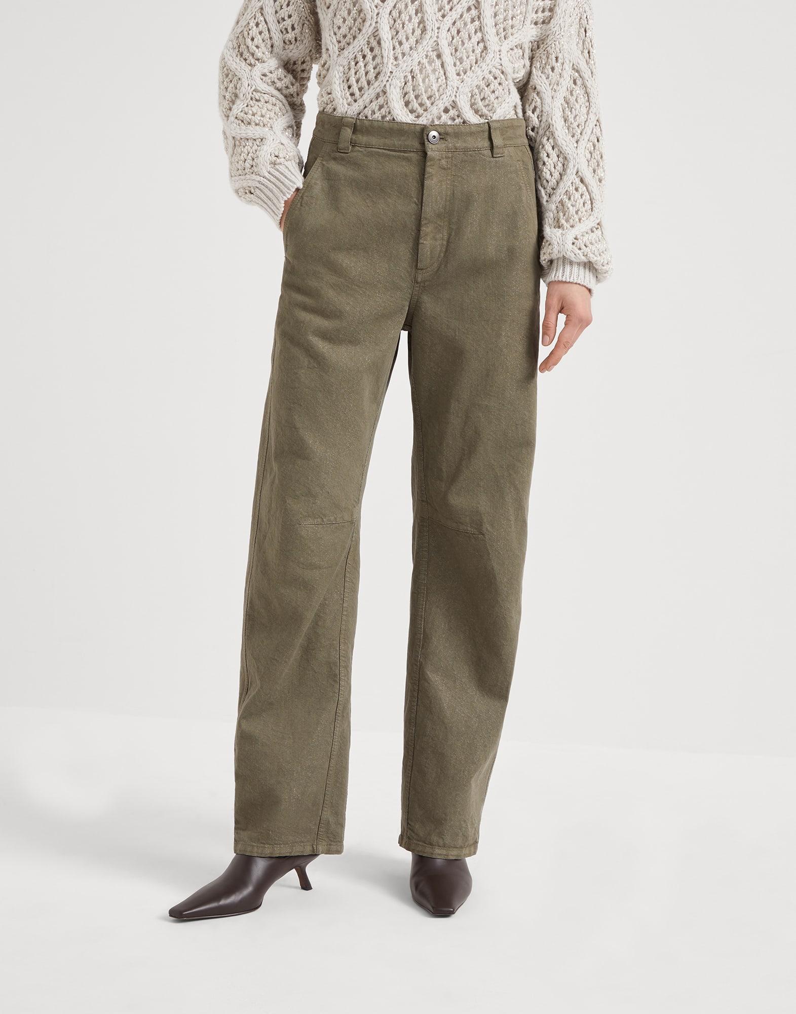 Soft Curved trousers
