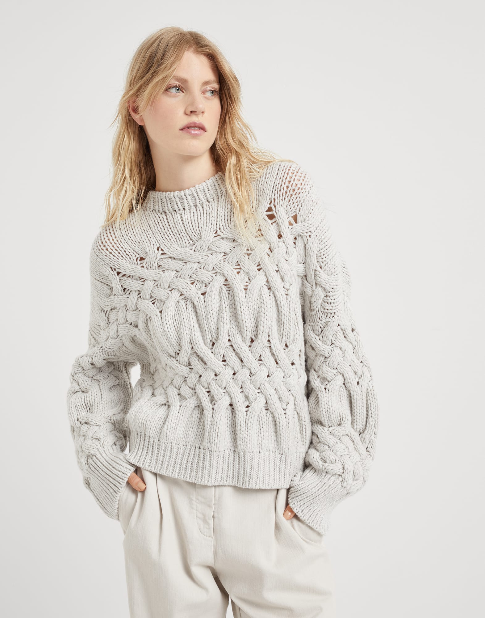 Cucinelli cashmere sweater discount