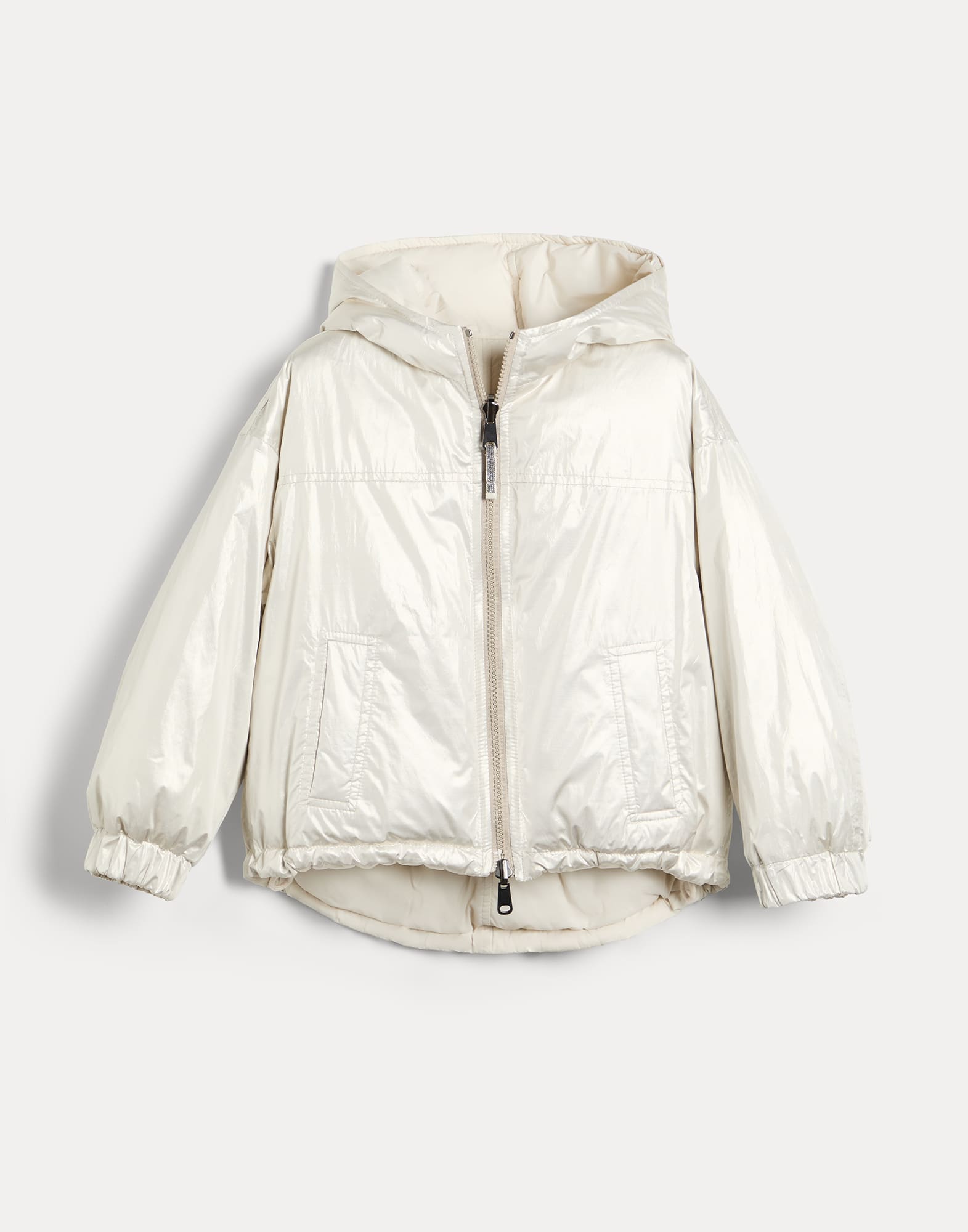 Reversible down jacket Pearl Girls - Brunello Cucinelli