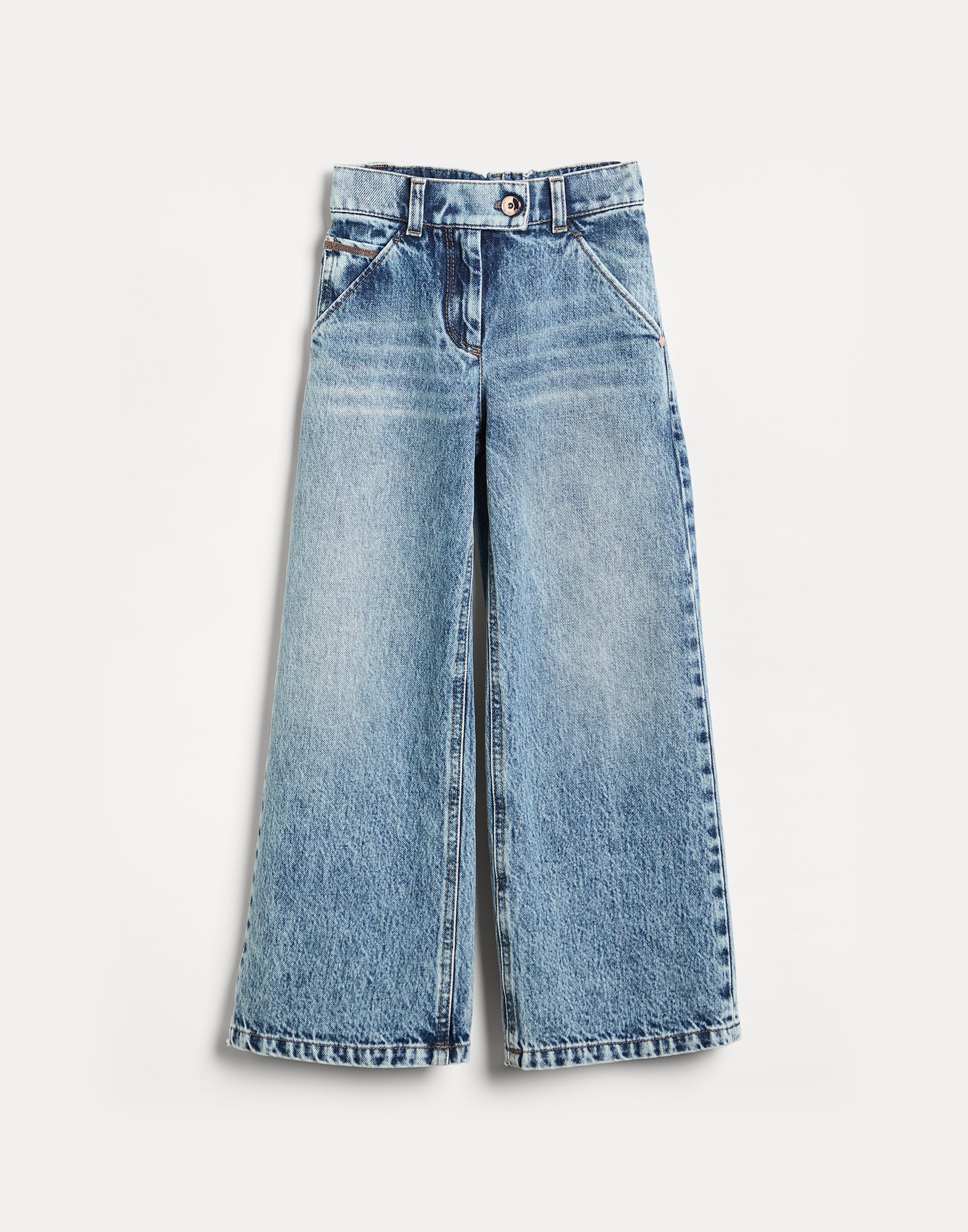 Denim Pants - Front view