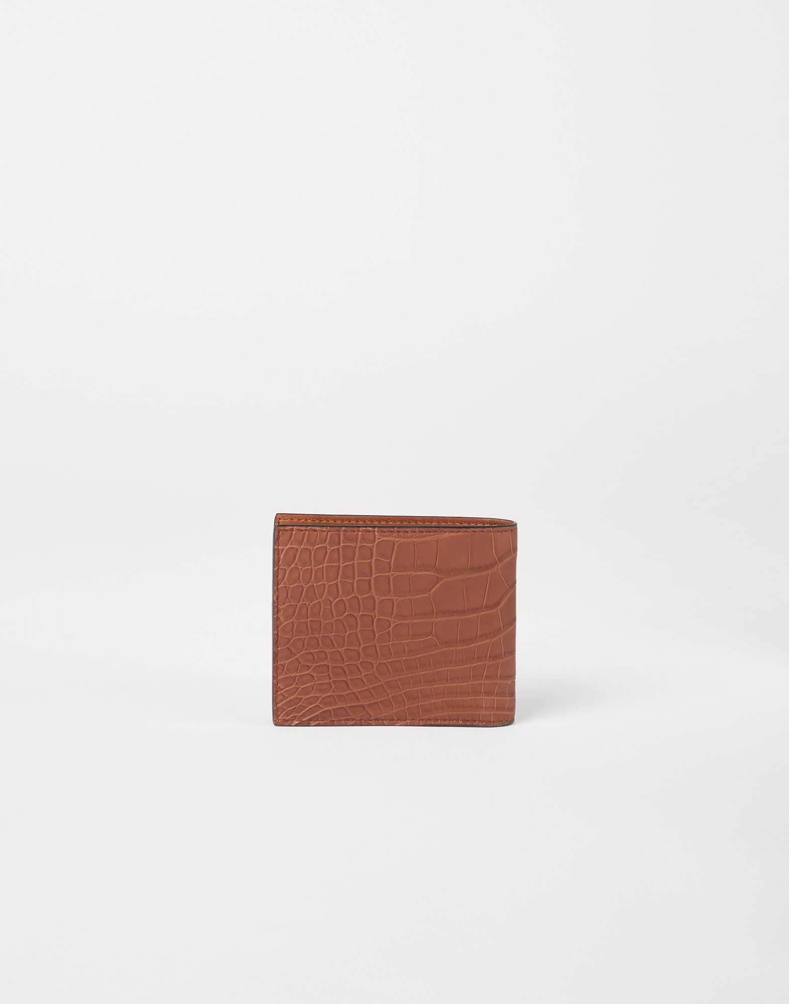 Crocodile wallet 242MWSEU006C764401 for Man Brunello Cucinelli