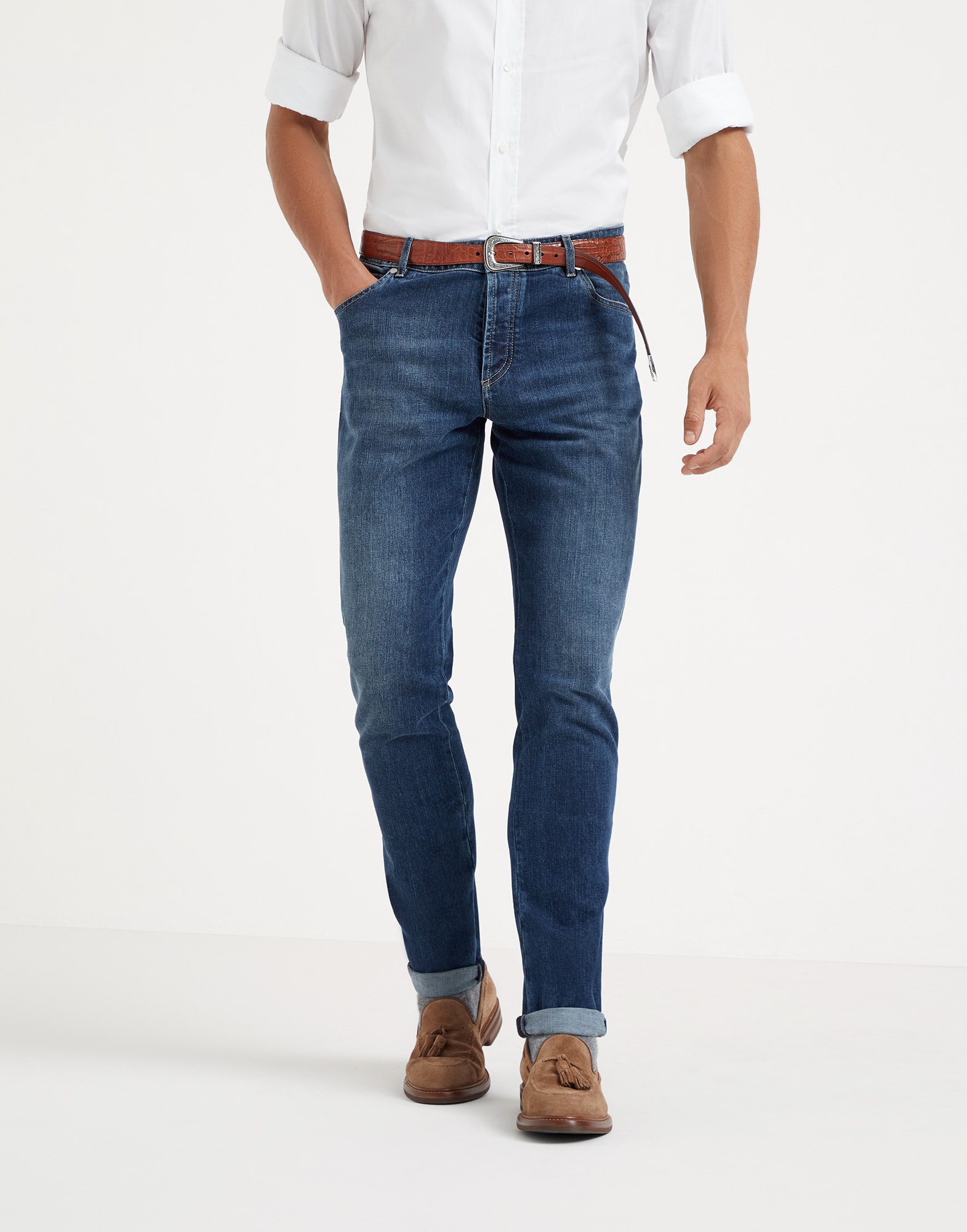 Men's jeans - Luxury denim collection | Brunello Cucinelli