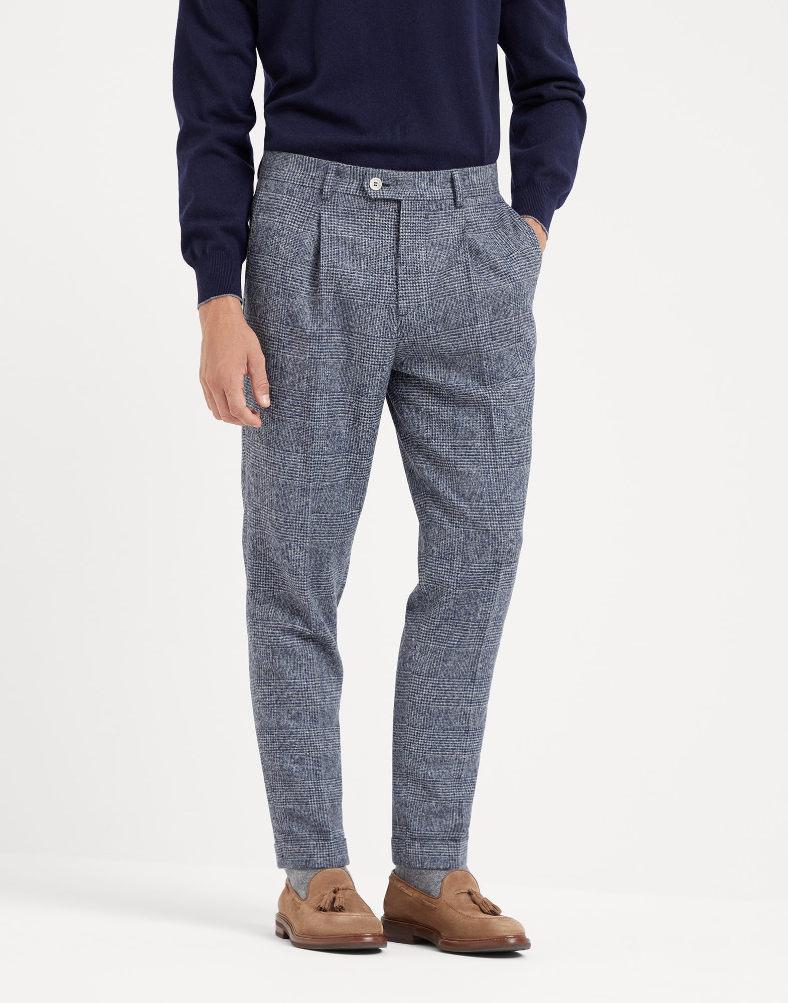 Pantalon prince de galles homme sale