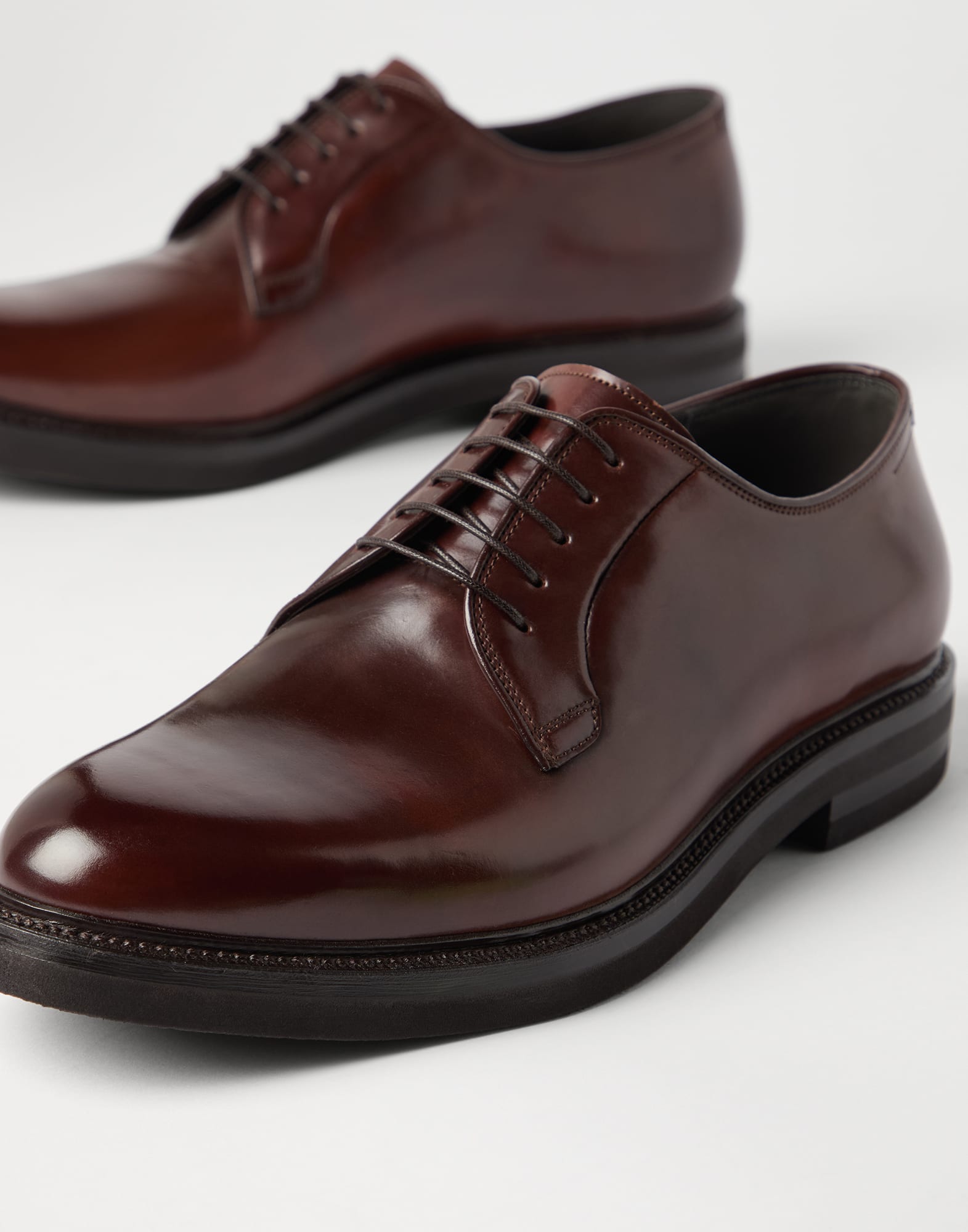 Cordovan Derby (242MZUCHOK971C6491) for Man | Brunello Cucinelli