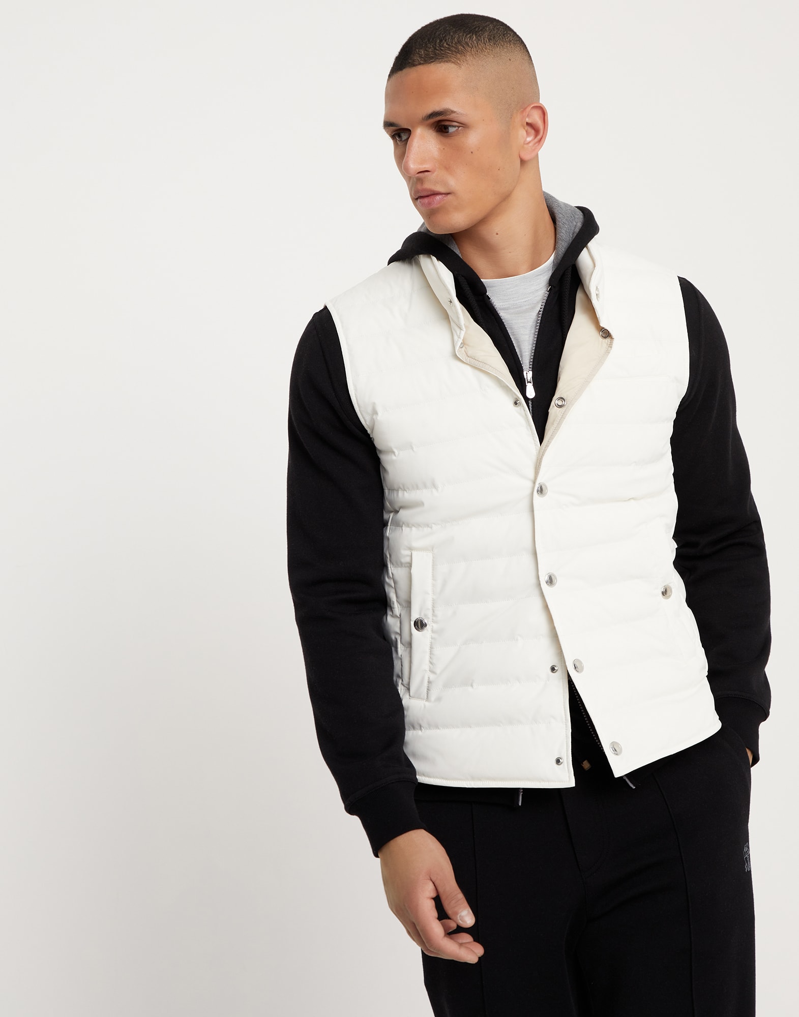 Lightweight down vest