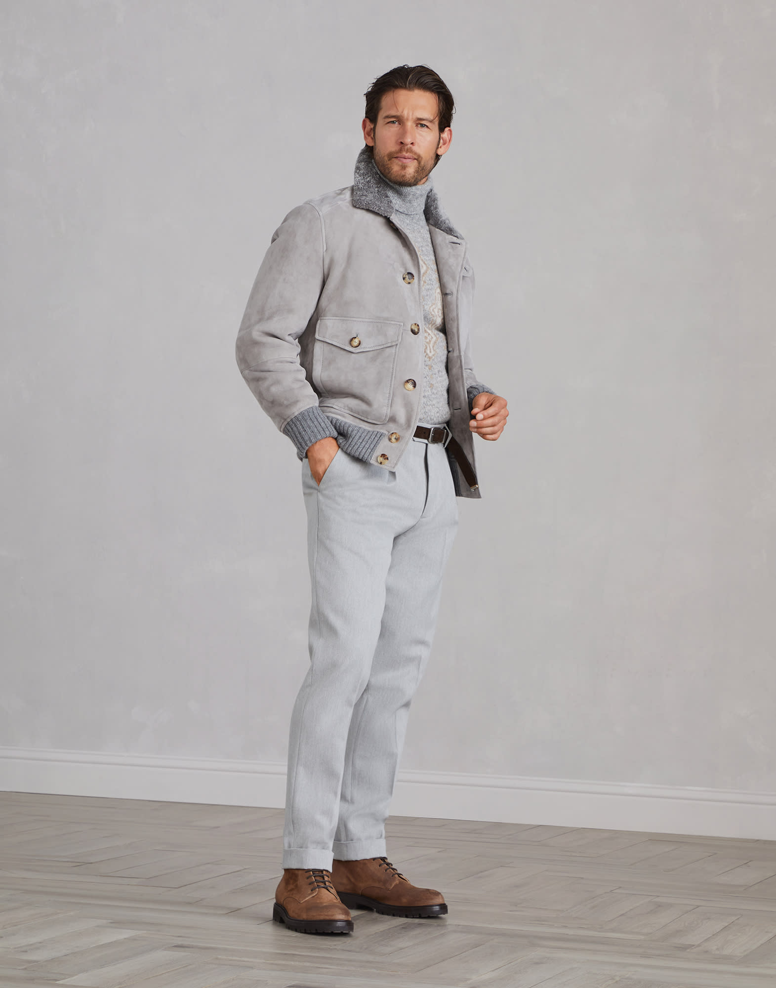 Shearling jacket