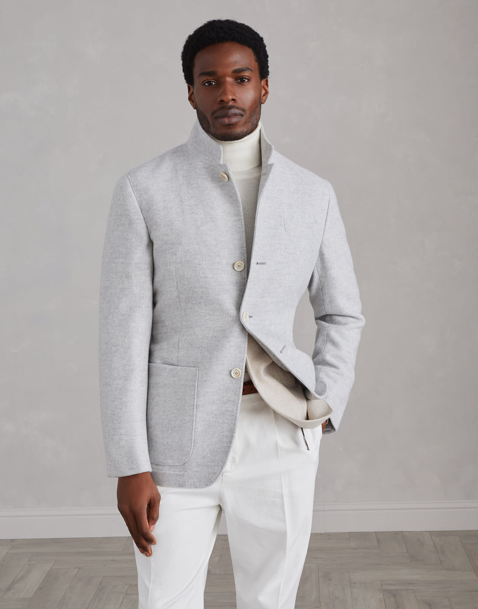 Blazer style outerwear 242MT4976265C351 for Man Brunello Cucinelli