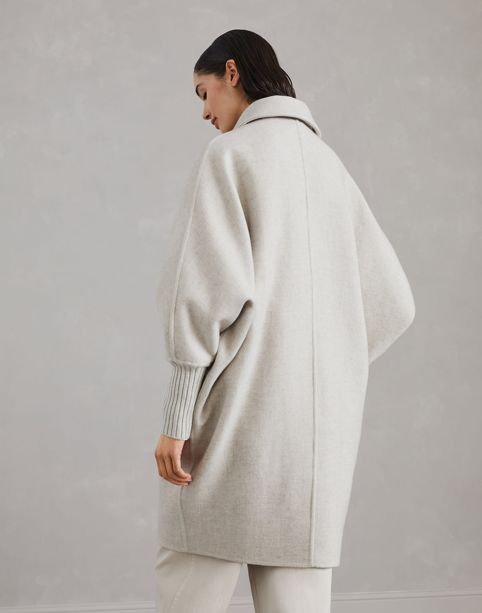 Hand-crafted coat (242MD5589813C9610) for Woman | Brunello