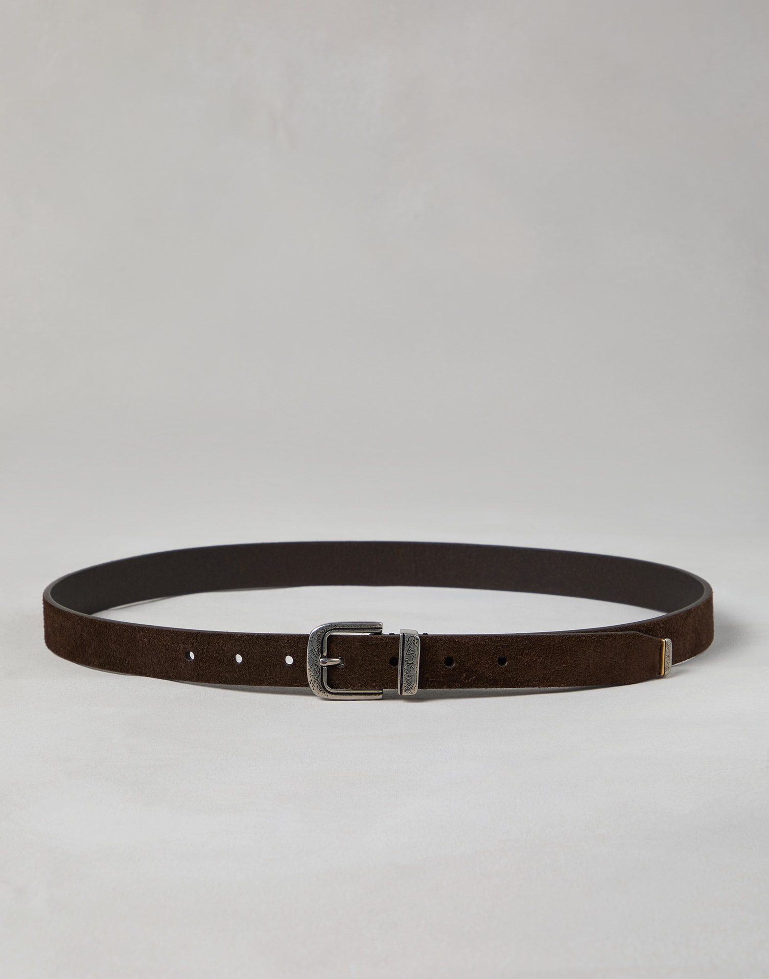 Leather belt