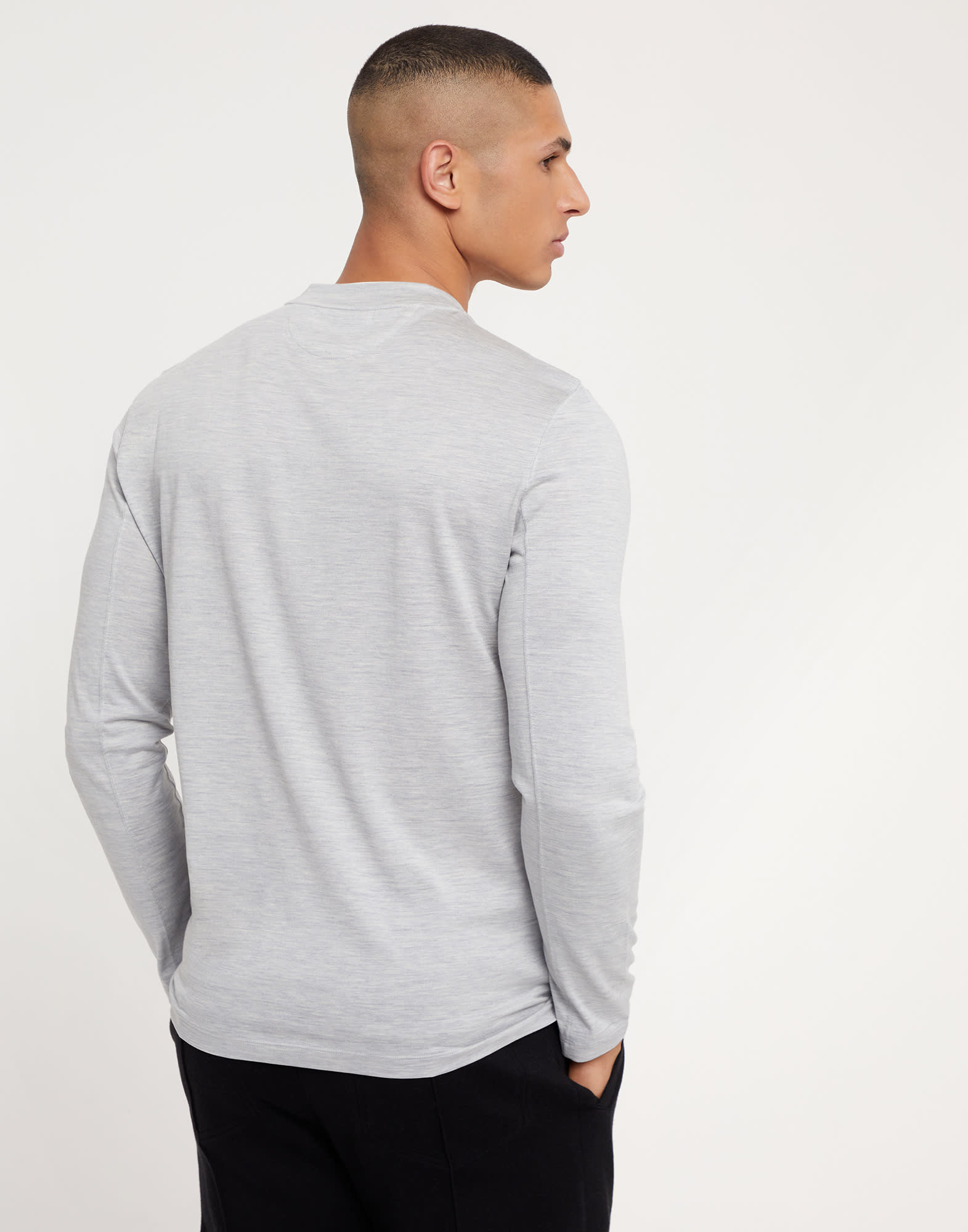 Lightweight jersey T-shirt (242MH8367433CD361) for Man | Brunello Cucinelli